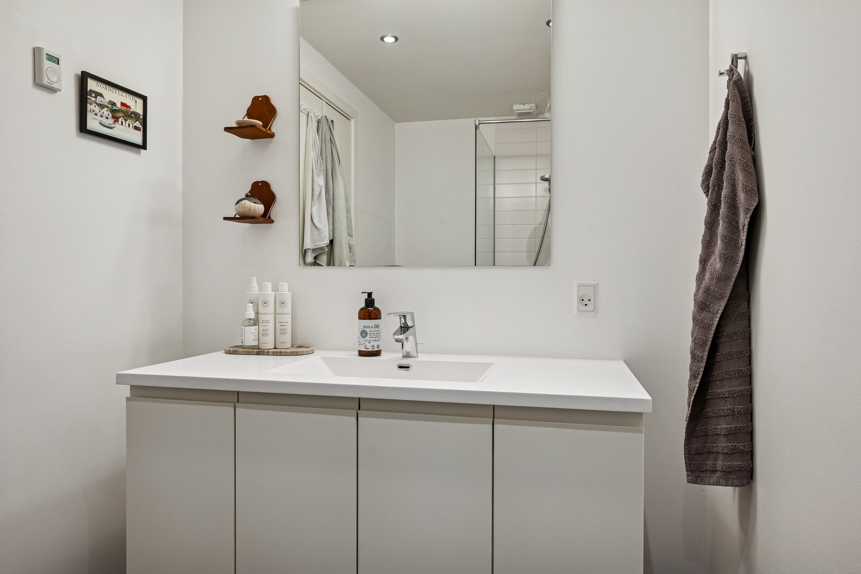 Fremhævet badeværelse billede i fuldskærmstilstand. Billede af Egå Engvej 88, 8250 Egå