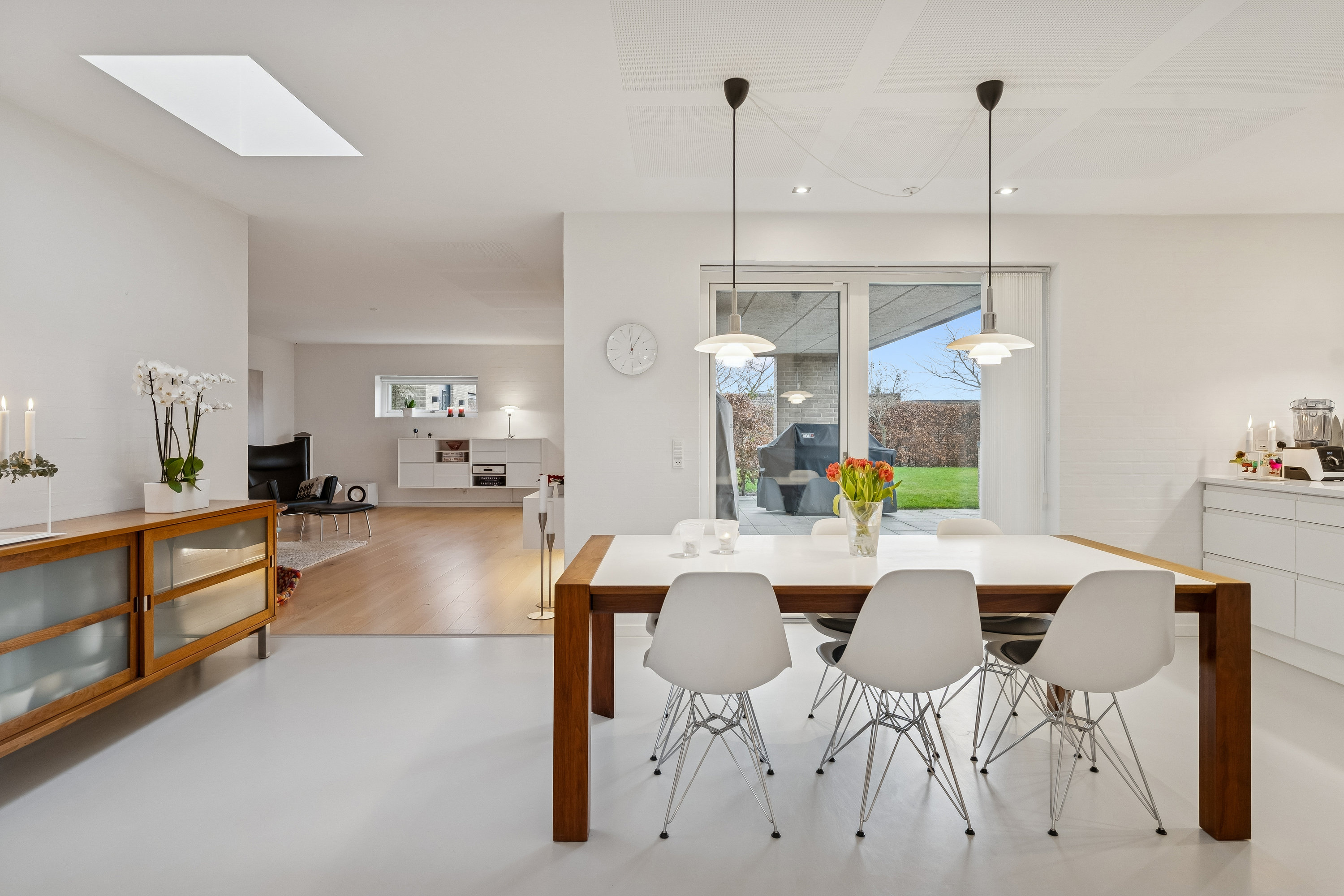 Fremhævet spisestue billede i fuldskærmstilstand. Billede af Kong Sigfreds Vej 22, 8920 Randers NV