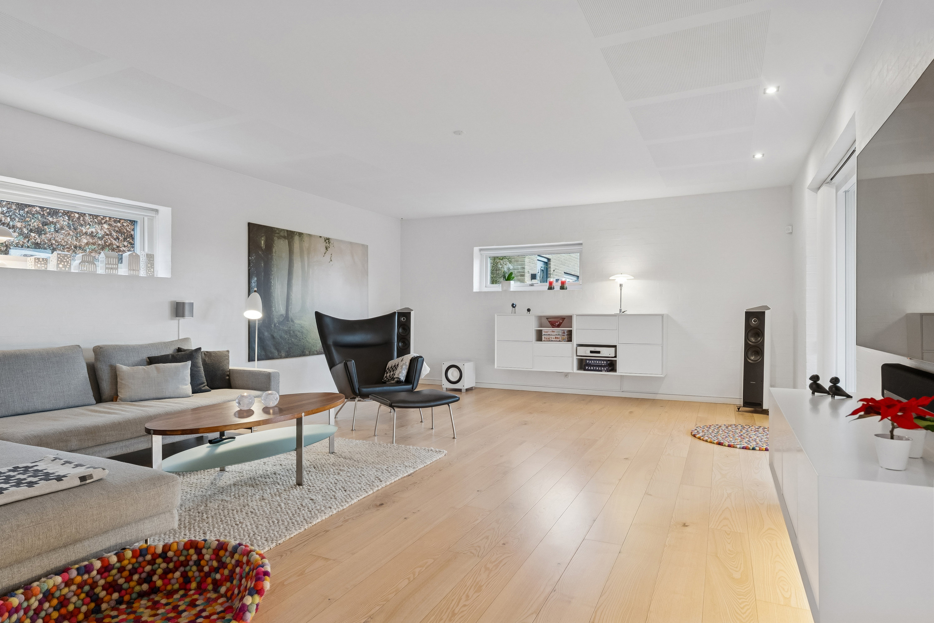 Fremhævet stue billede i fuldskærmstilstand. Billede af Kong Sigfreds Vej 22, 8920 Randers NV