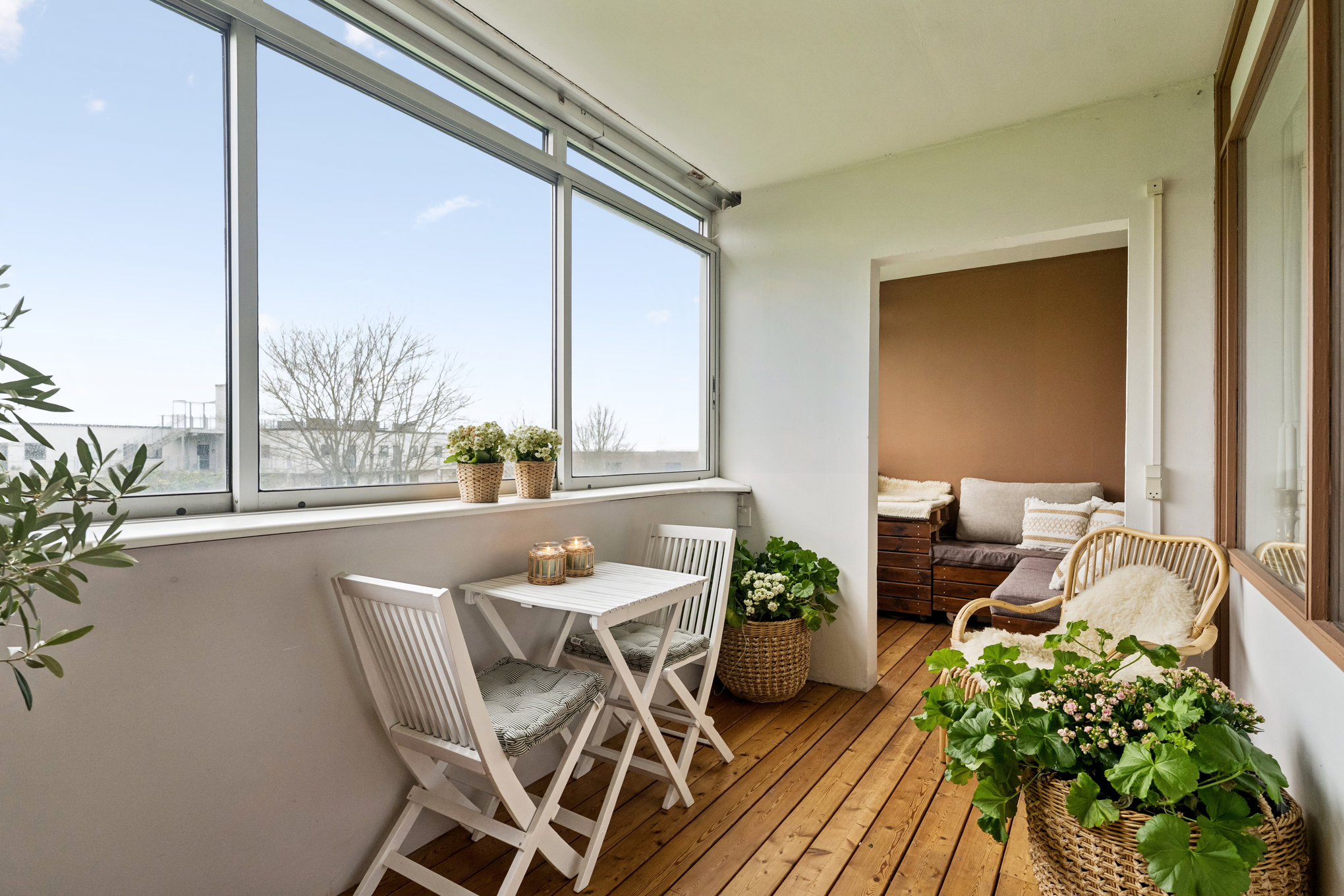 Fremhævet altan billede i fuldskærmstilstand. Billede af Højtoftegade 8, st.. mf., 8940 Randers SV