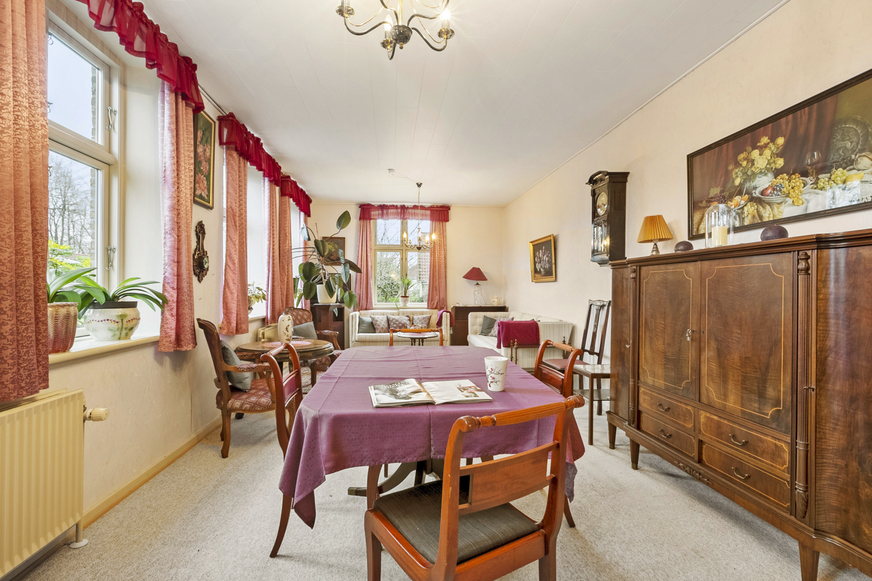 Fremhævet spisestue billede i fuldskærmstilstand. Billede af Løjt Nørregade 26, Løjt Kirkeby, 6200 Aabenraa