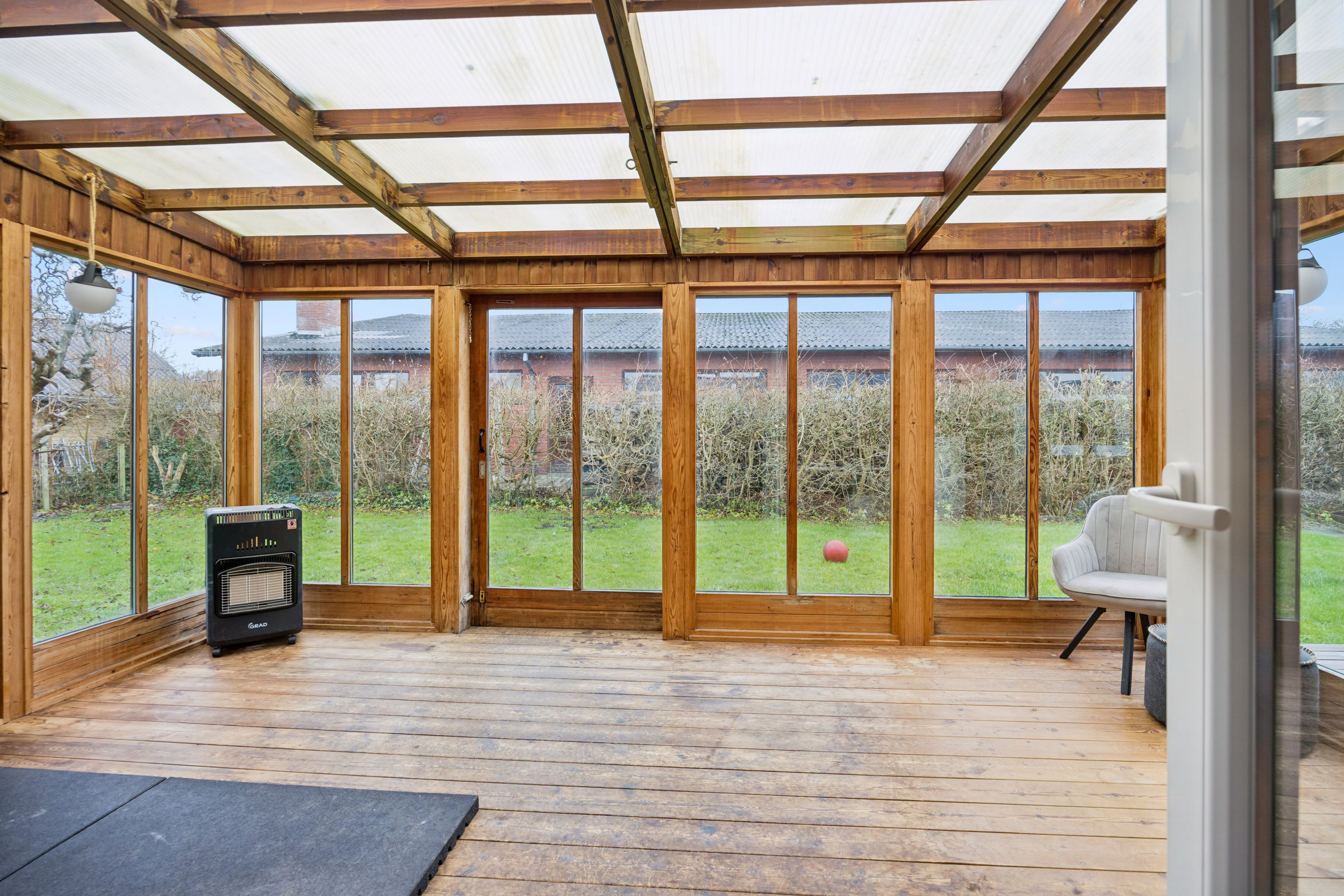 Fremhævet terrasse billede i fuldskærmstilstand. Billede af Parallelvej 6, Gudumholm, 9280 Storvorde