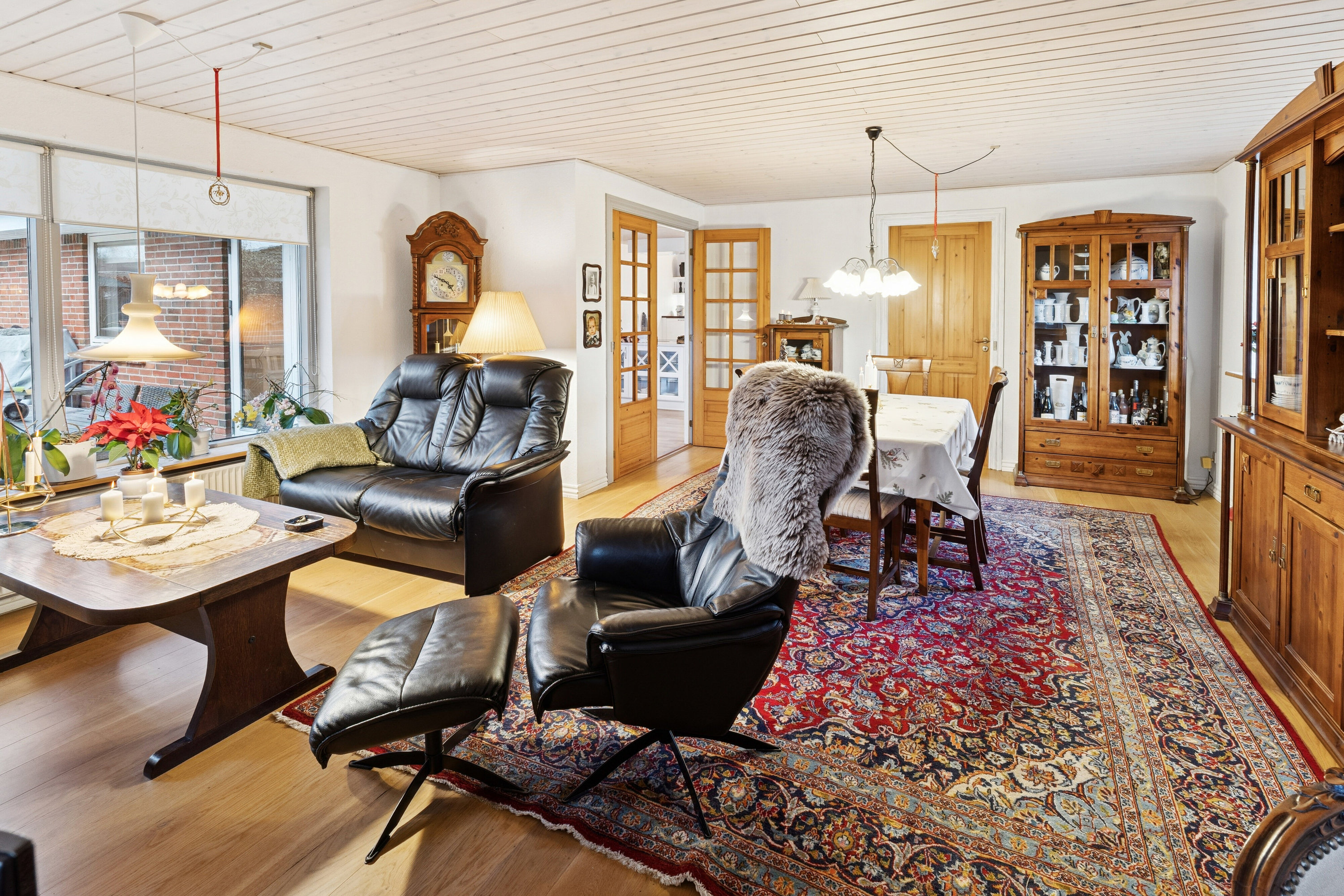 Fremhævet stue billede i fuldskærmstilstand. Billede af Ulstedboparken 46, 9870 Sindal