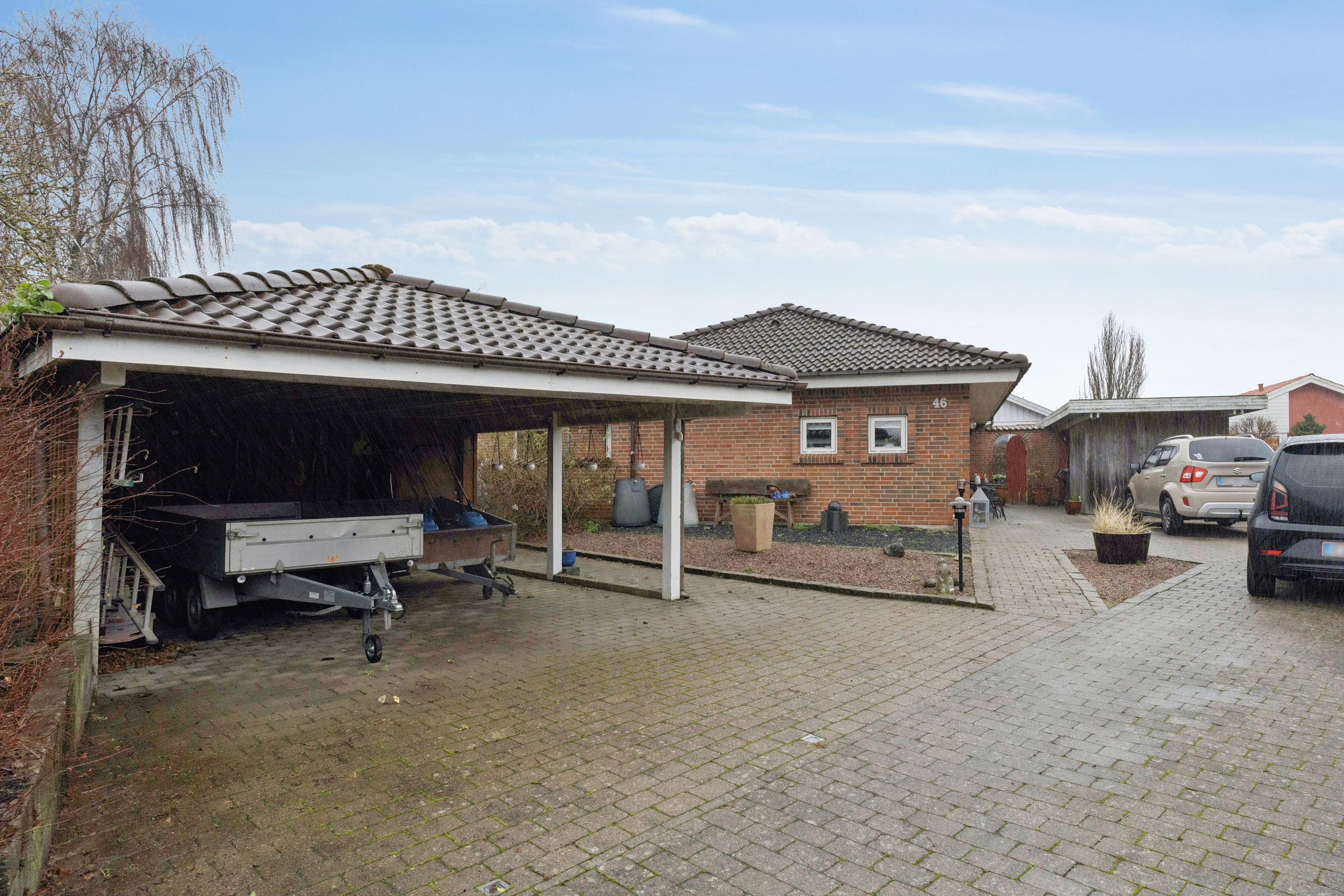 Miniaturebillede 1: carport. Billede af Ulstedboparken 46, 9870 Sindal