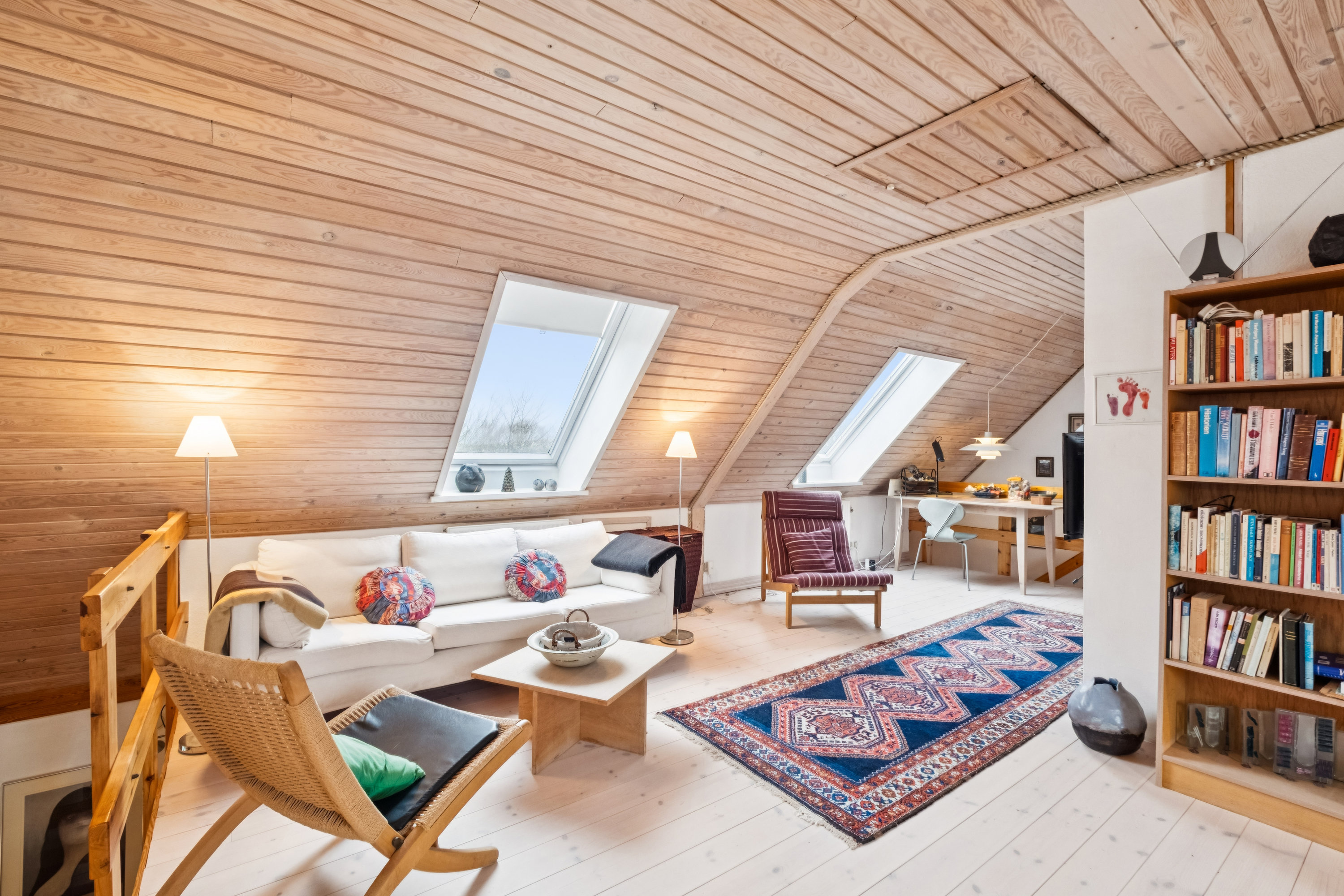 Fremhævet stue billede i fuldskærmstilstand. Billede af Troldkærvej 30, 9240 Nibe