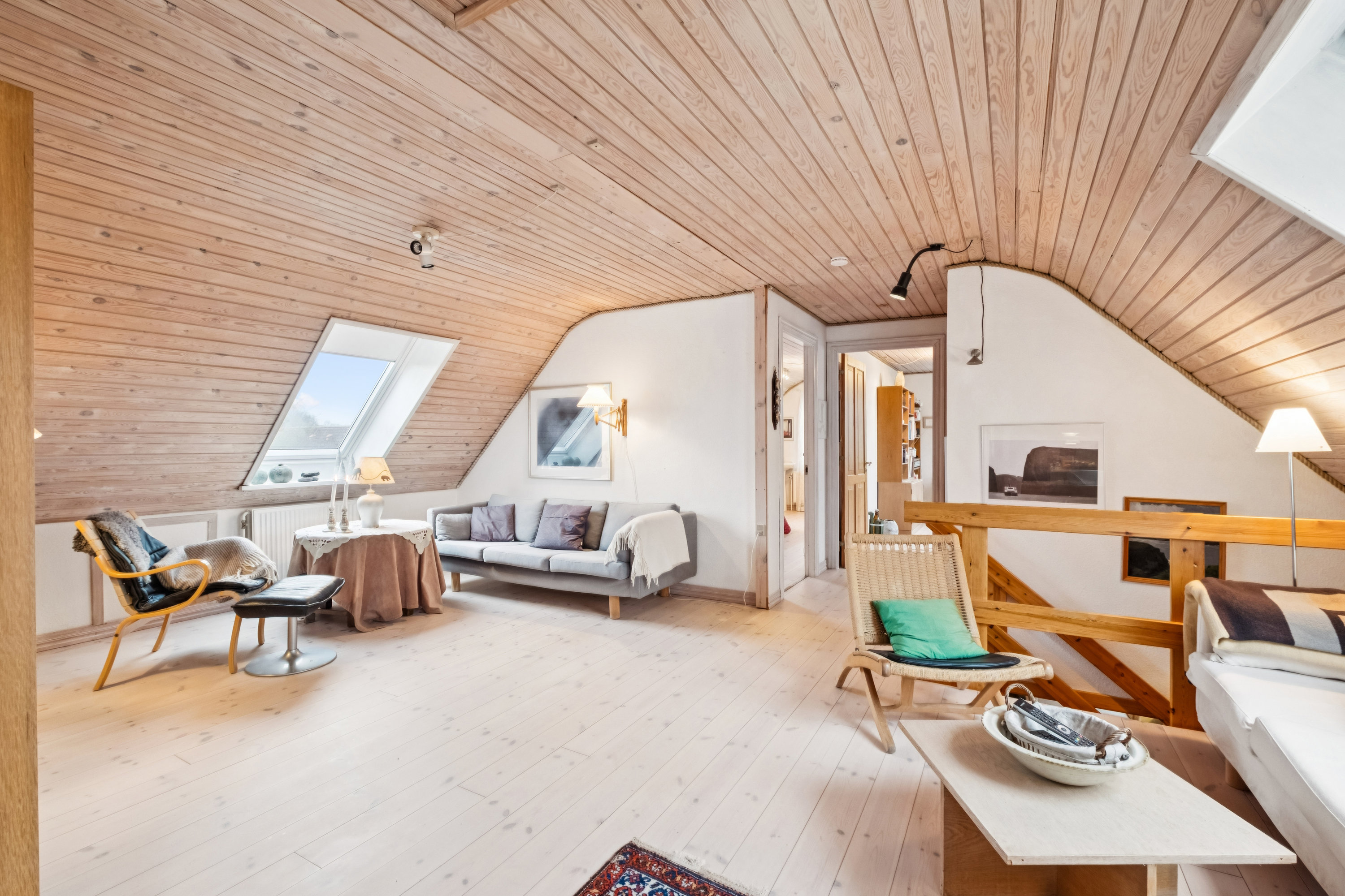 Fremhævet stue billede i fuldskærmstilstand. Billede af Troldkærvej 30, 9240 Nibe