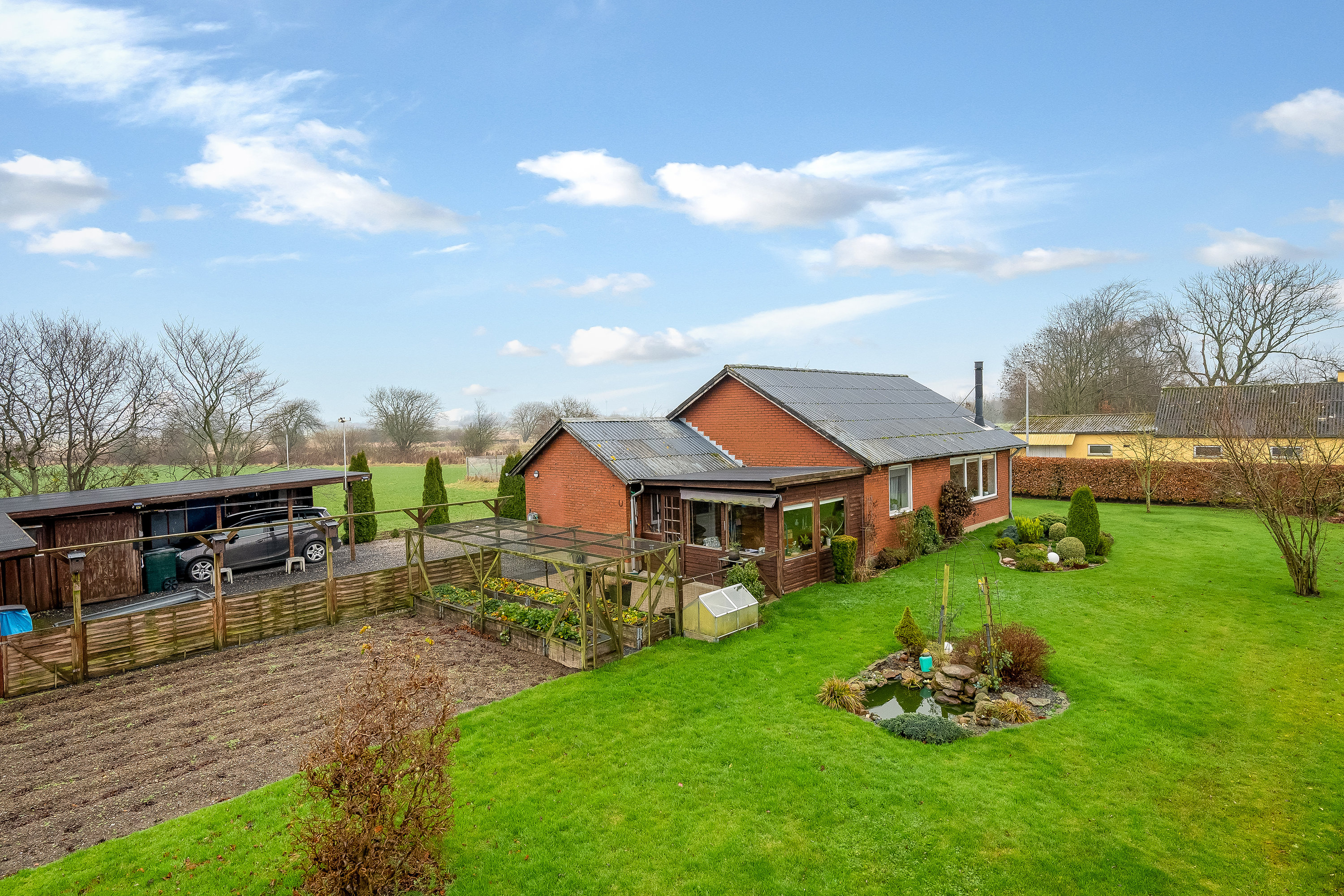 Miniaturebillede 1: facade. Billede af Engvej 4, Abild, 6270 Tønder