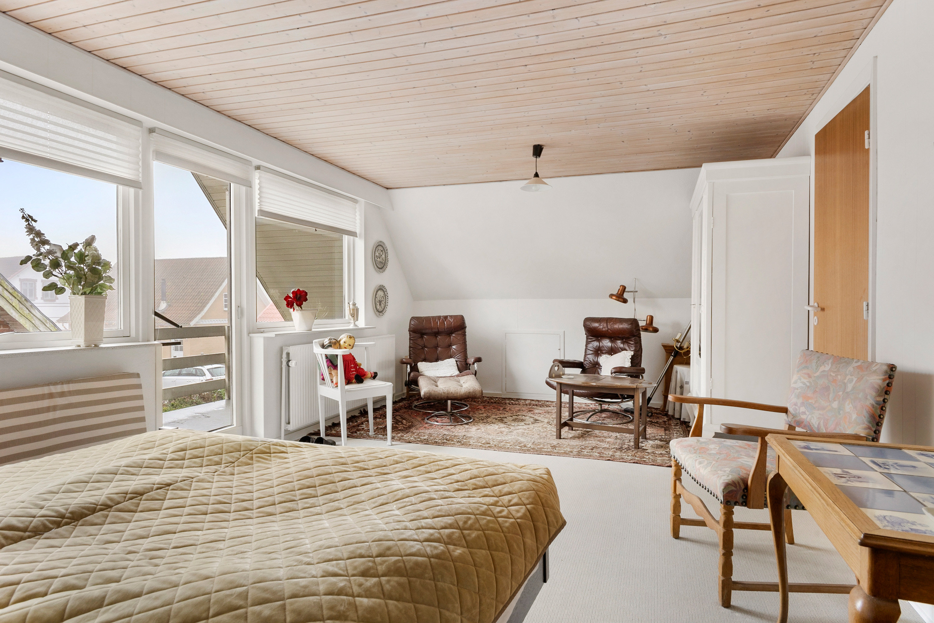 Fremhævet soveværelse billede i fuldskærmstilstand. Billede af Skodborg Søndergade 9, 6630 Rødding