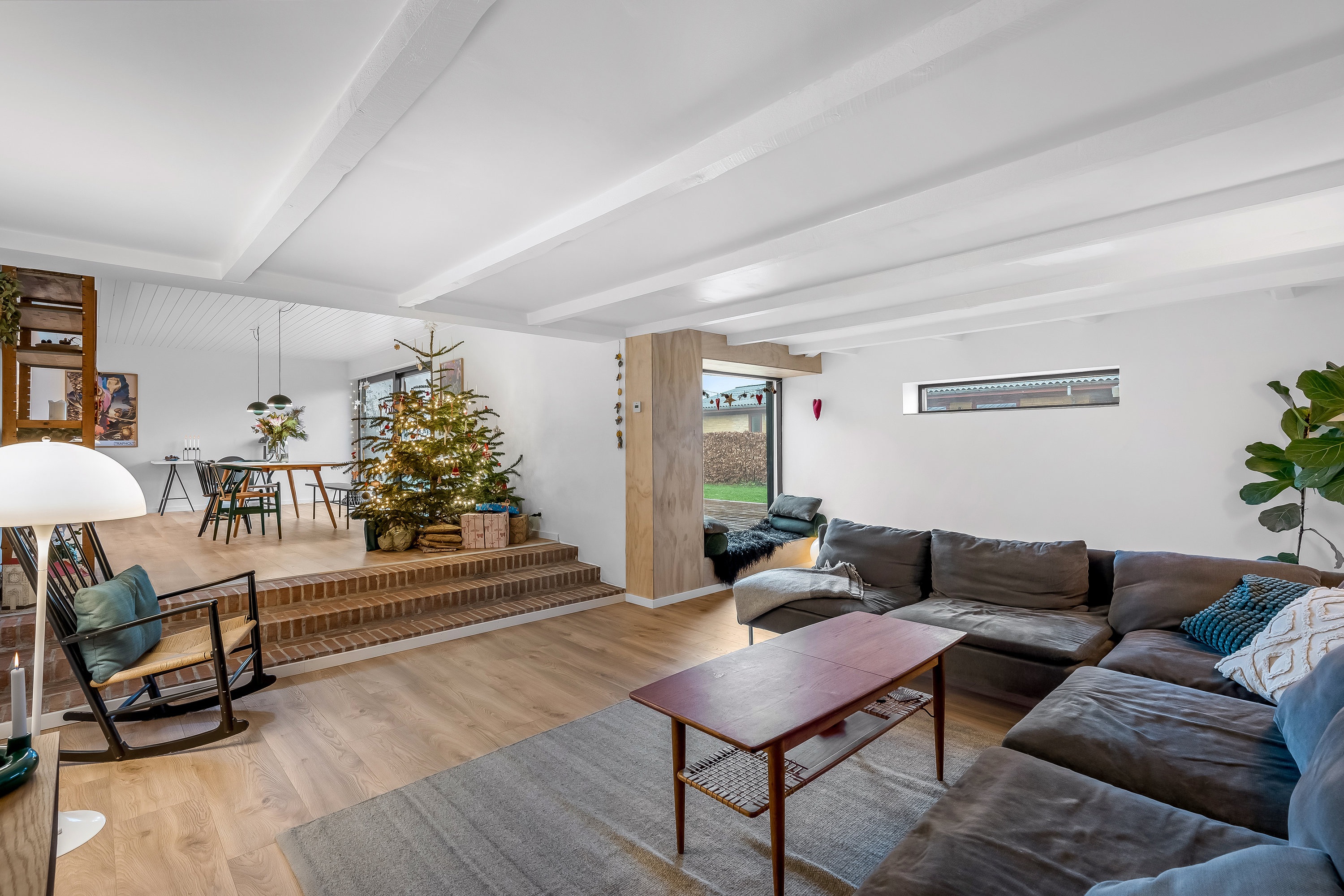 Fremhævet stue billede i fuldskærmstilstand. Billede af Nørremarksvej 19, 6270 Tønder