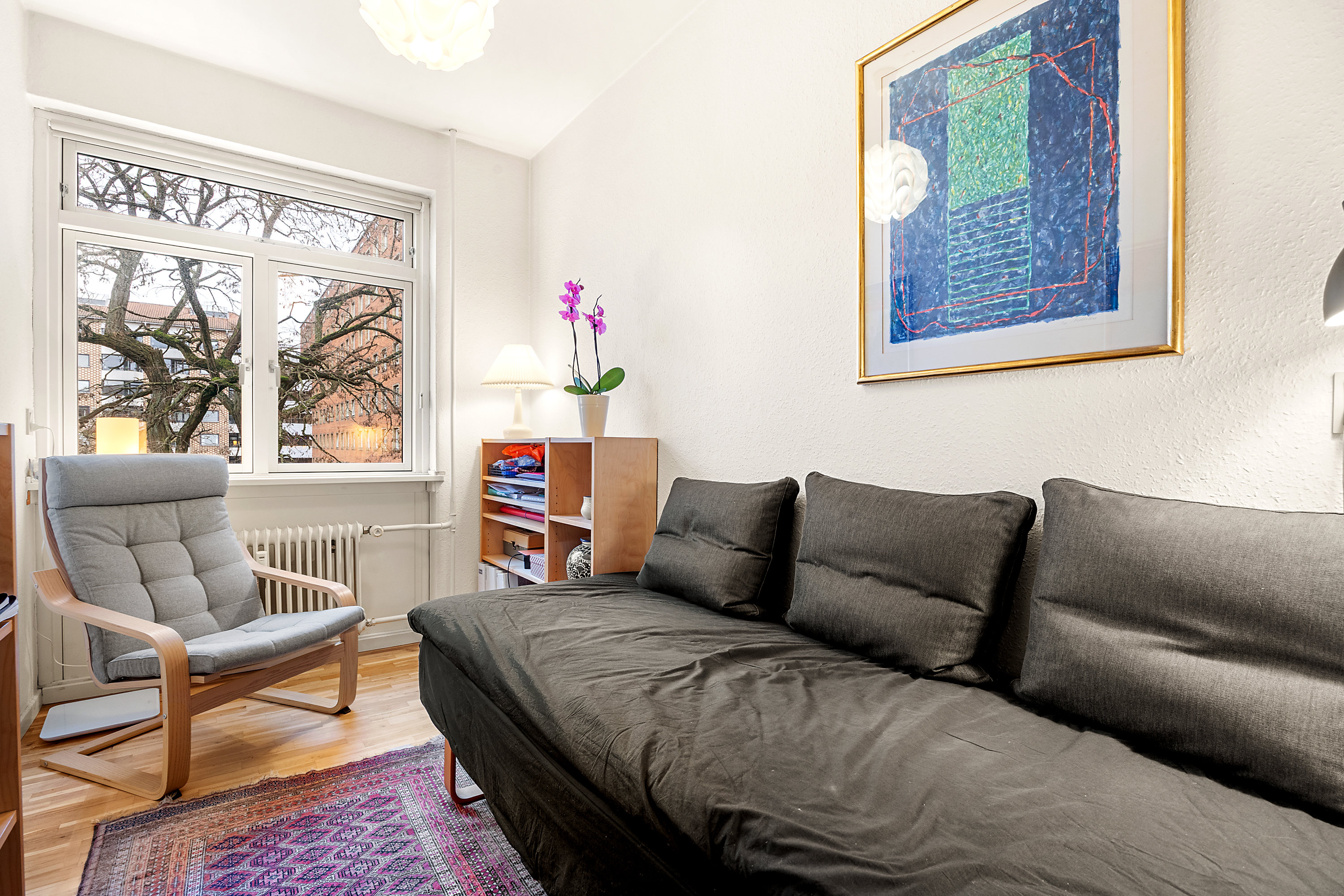 Fremhævet soveværelse billede i fuldskærmstilstand. Billede af Adelgade 47, 2. th., 1304 København K