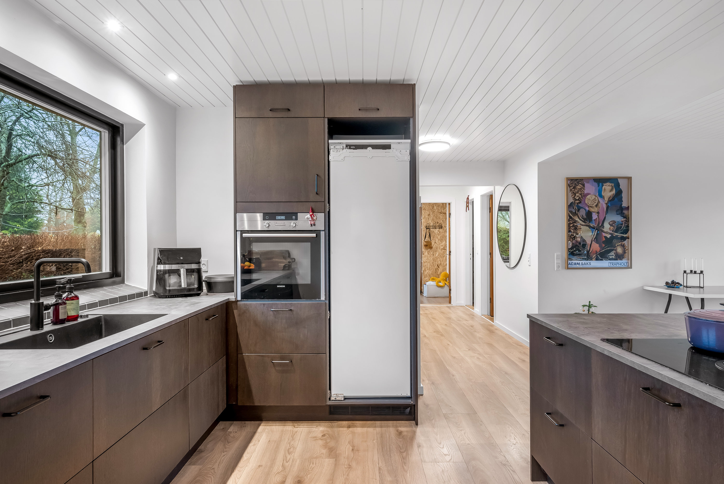 Fremhævet køkken billede i fuldskærmstilstand. Billede af Nørremarksvej 19, 6270 Tønder