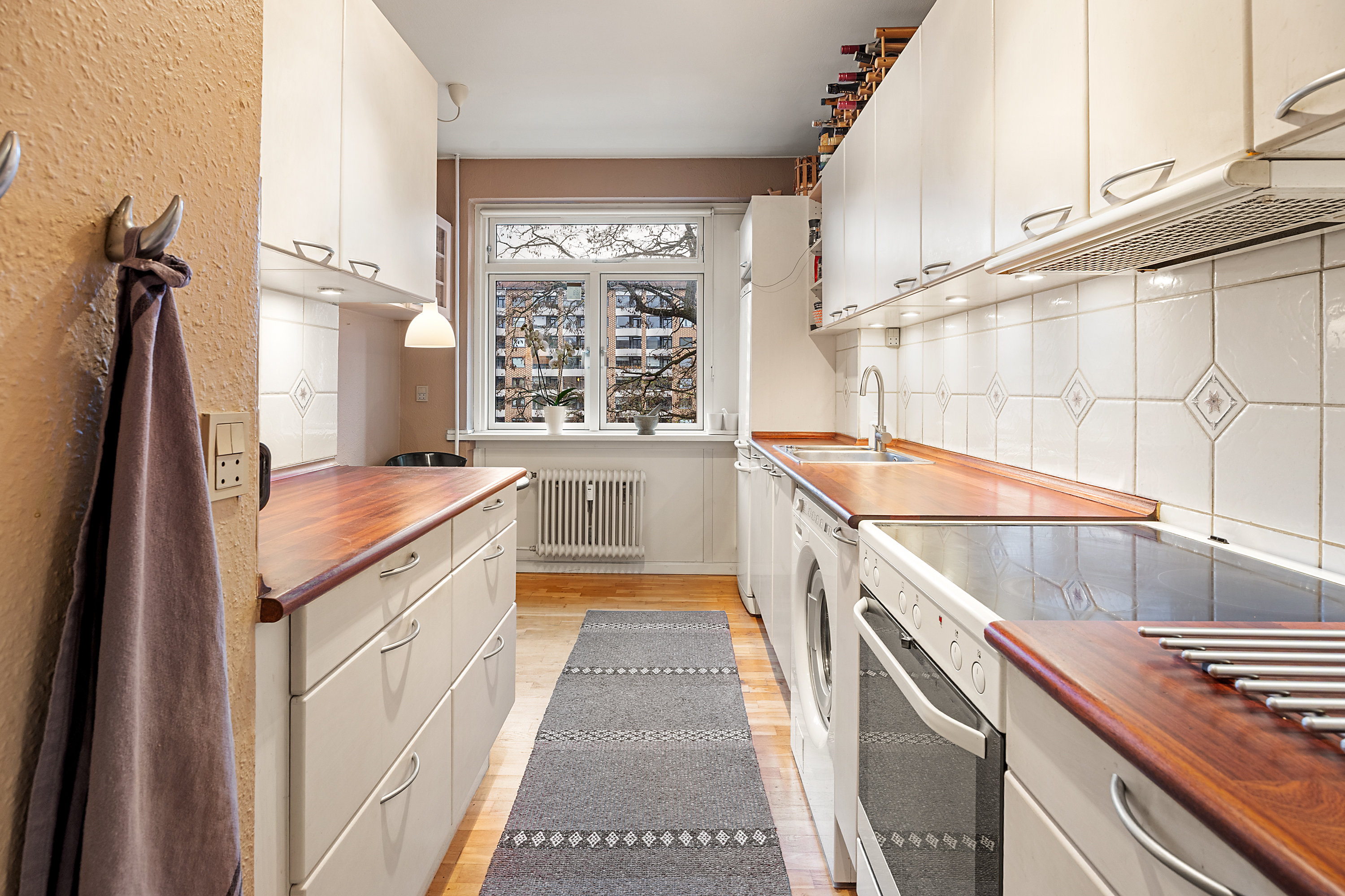 Fremhævet køkken billede i fuldskærmstilstand. Billede af Adelgade 47, 2. th., 1304 København K