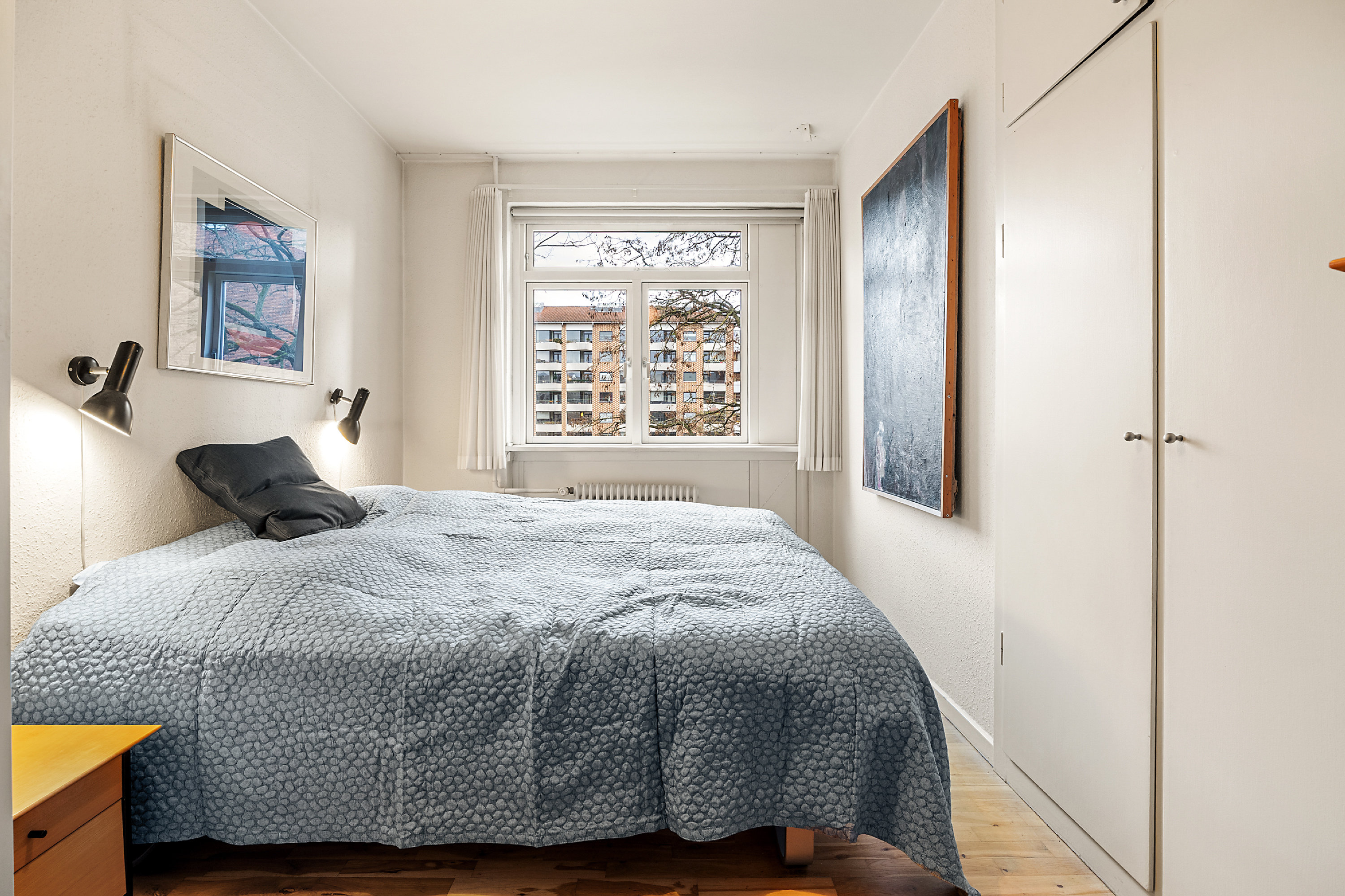 Fremhævet soveværelse billede i fuldskærmstilstand. Billede af Adelgade 47, 2. th., 1304 København K