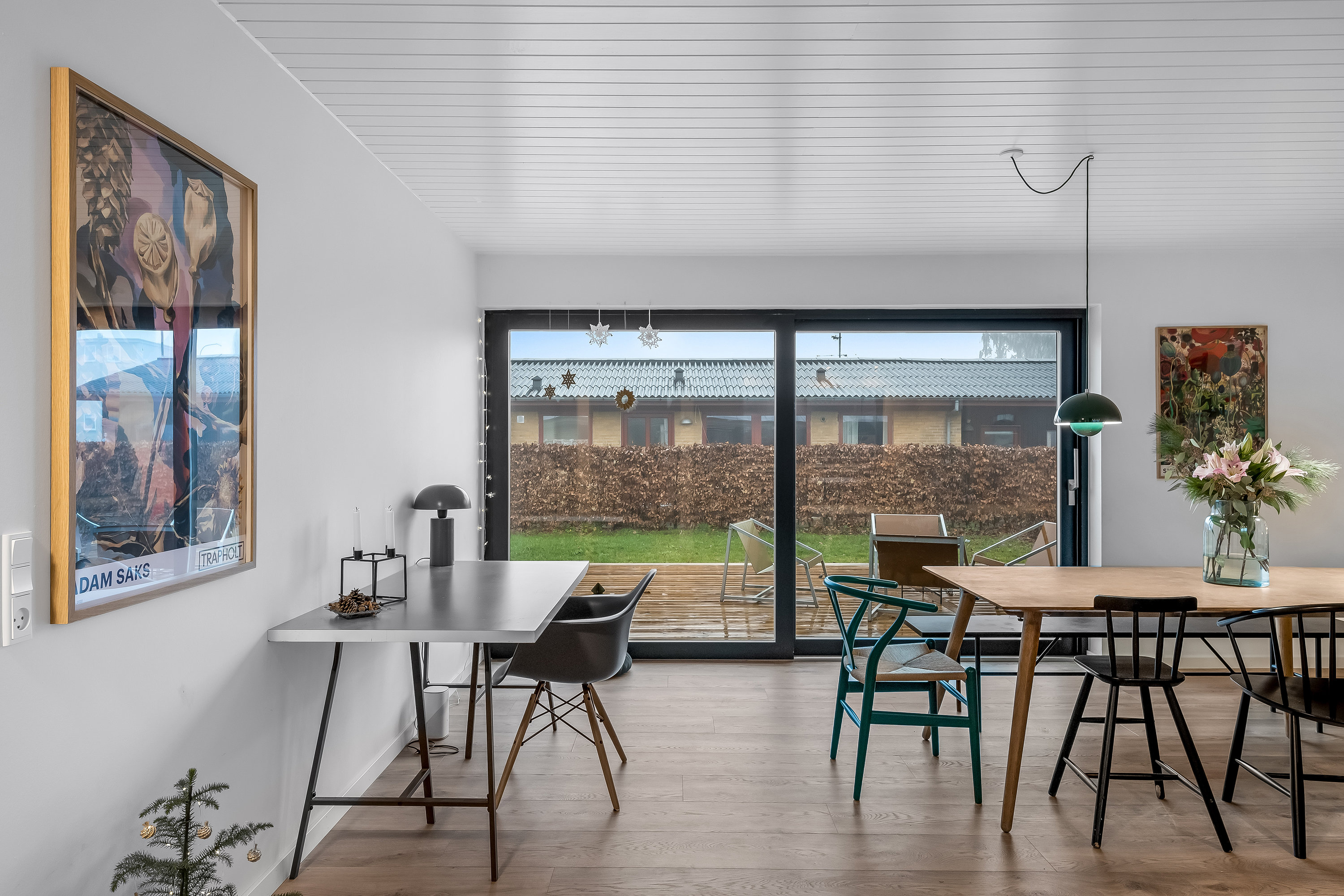 Fremhævet stue billede i fuldskærmstilstand. Billede af Nørremarksvej 19, 6270 Tønder