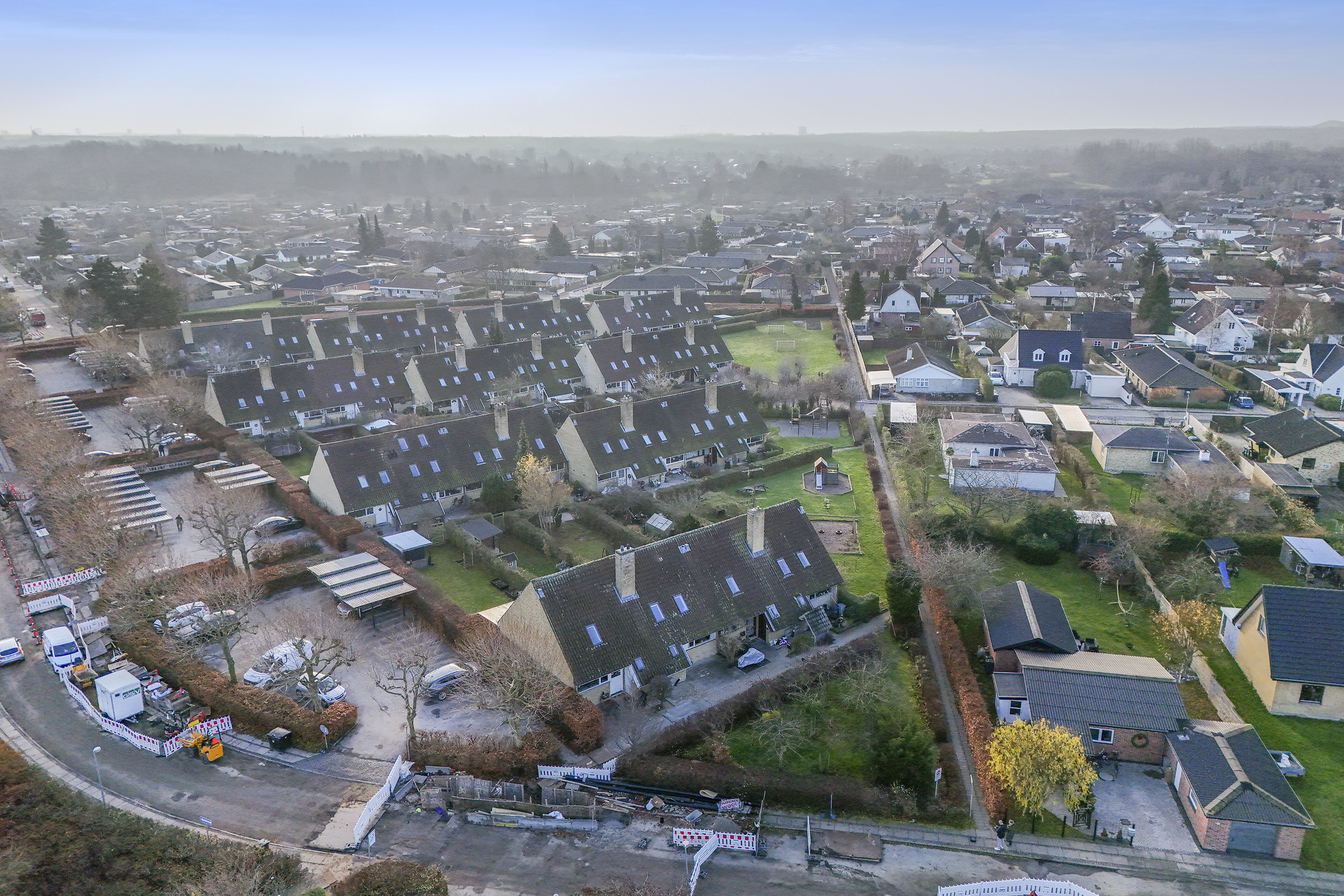 Fremhævet set fra oven billede i fuldskærmstilstand. Billede af Bøgesvinget 75, 2740 Skovlunde