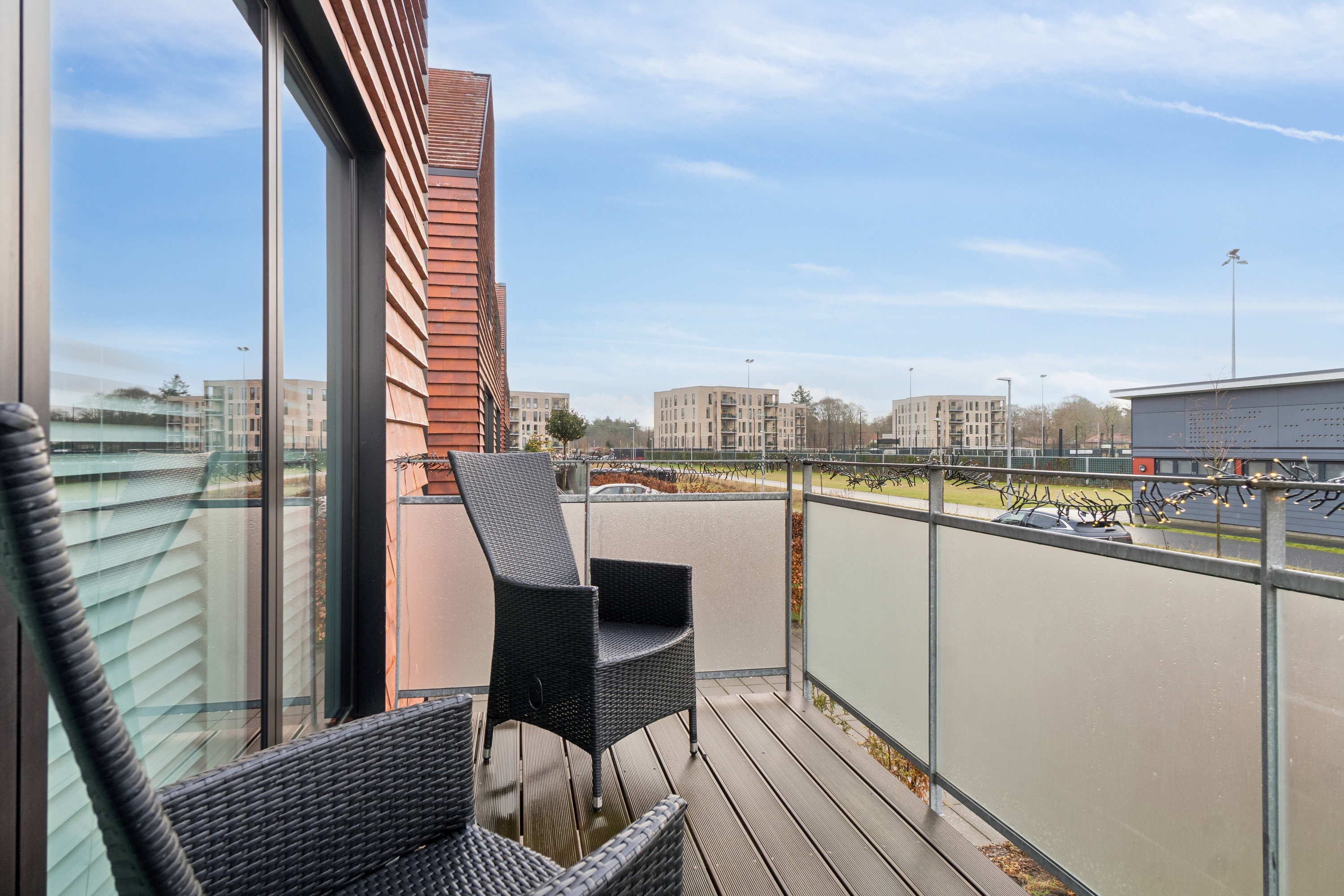 Fremhævet altan billede i fuldskærmstilstand. Billede af Thors Have 6, 8600 Silkeborg