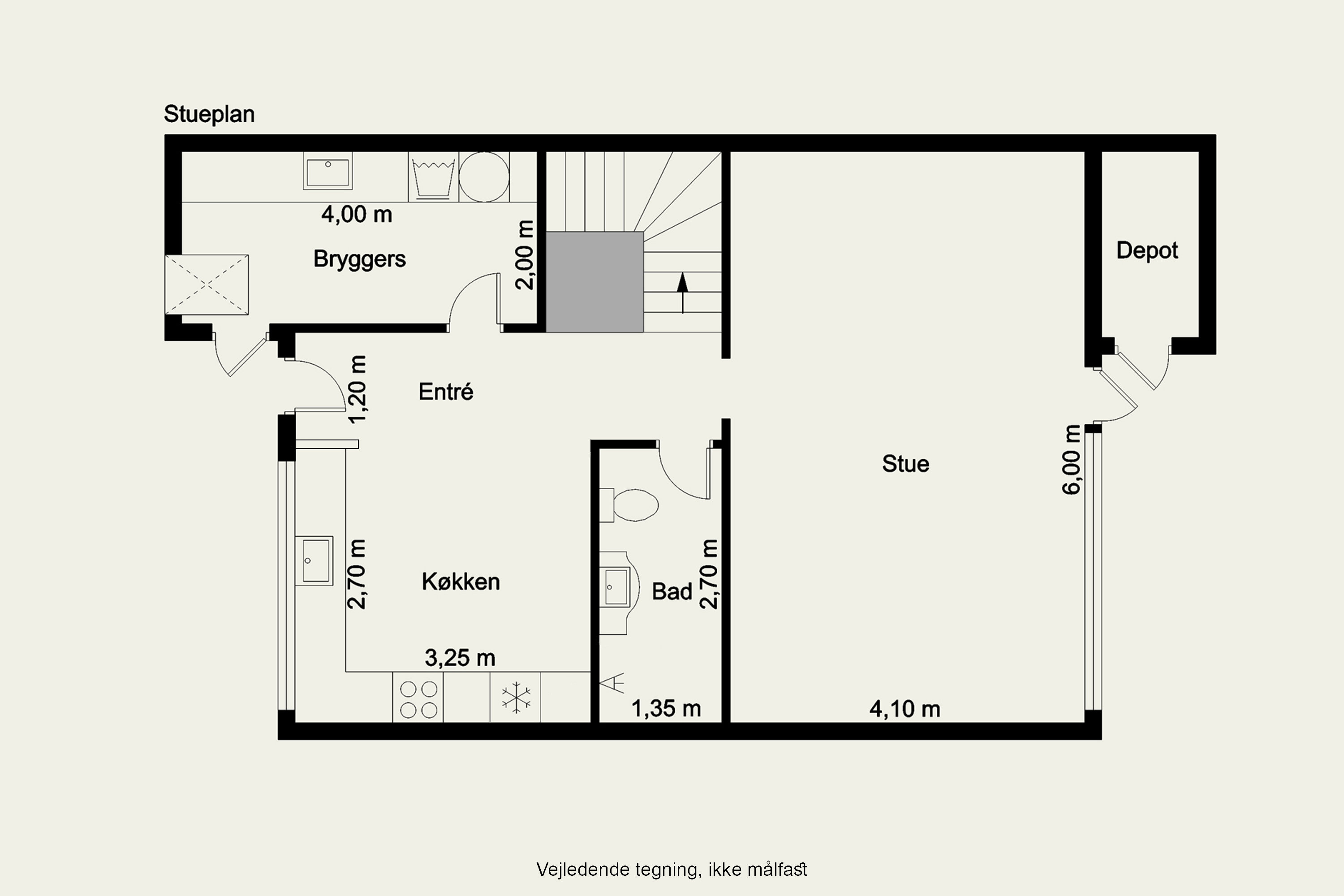 Plantegninger billede af Bøgesvinget 75, 2740 Skovlunde