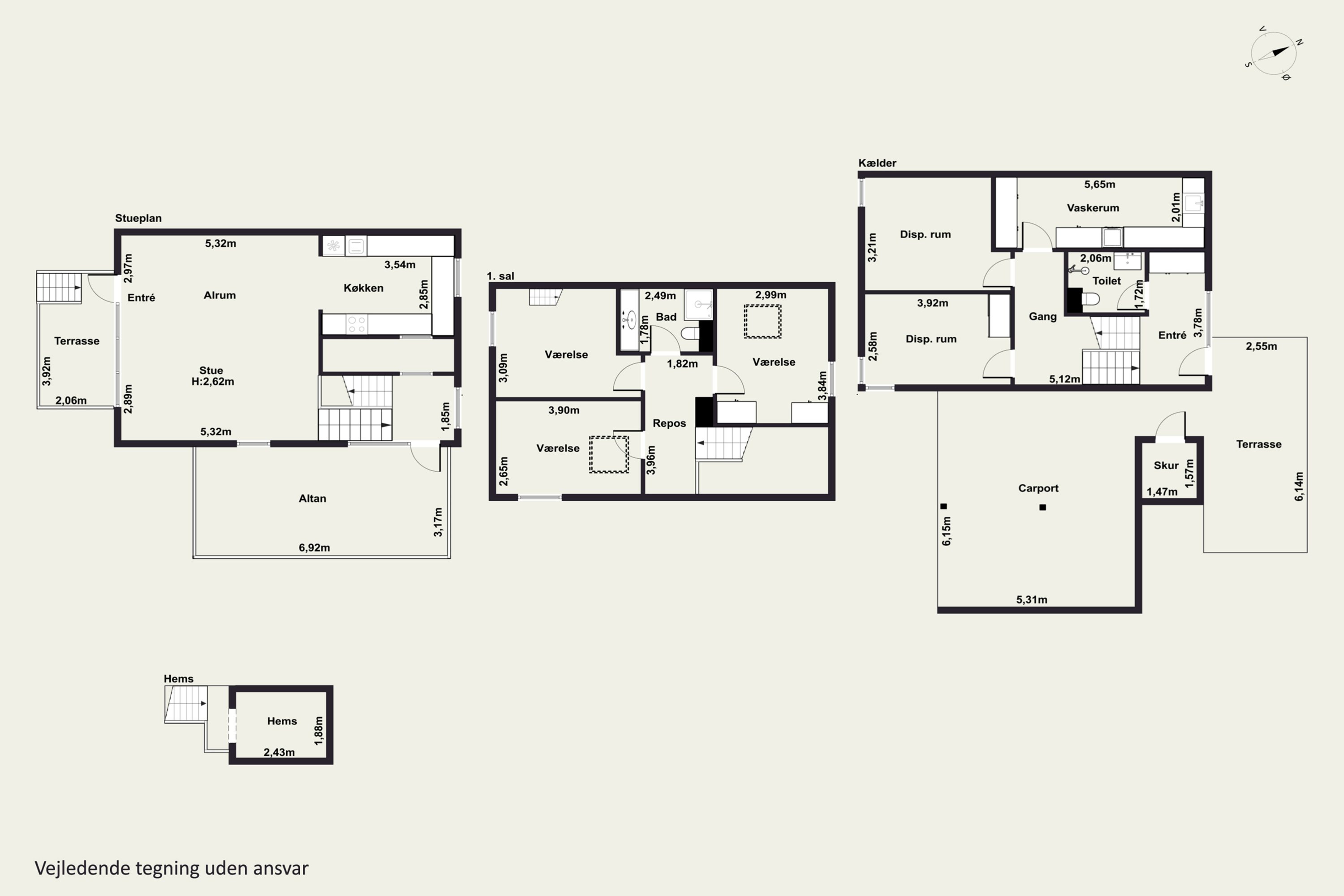 Plantegninger billede af Thors Have 6, 8600 Silkeborg
