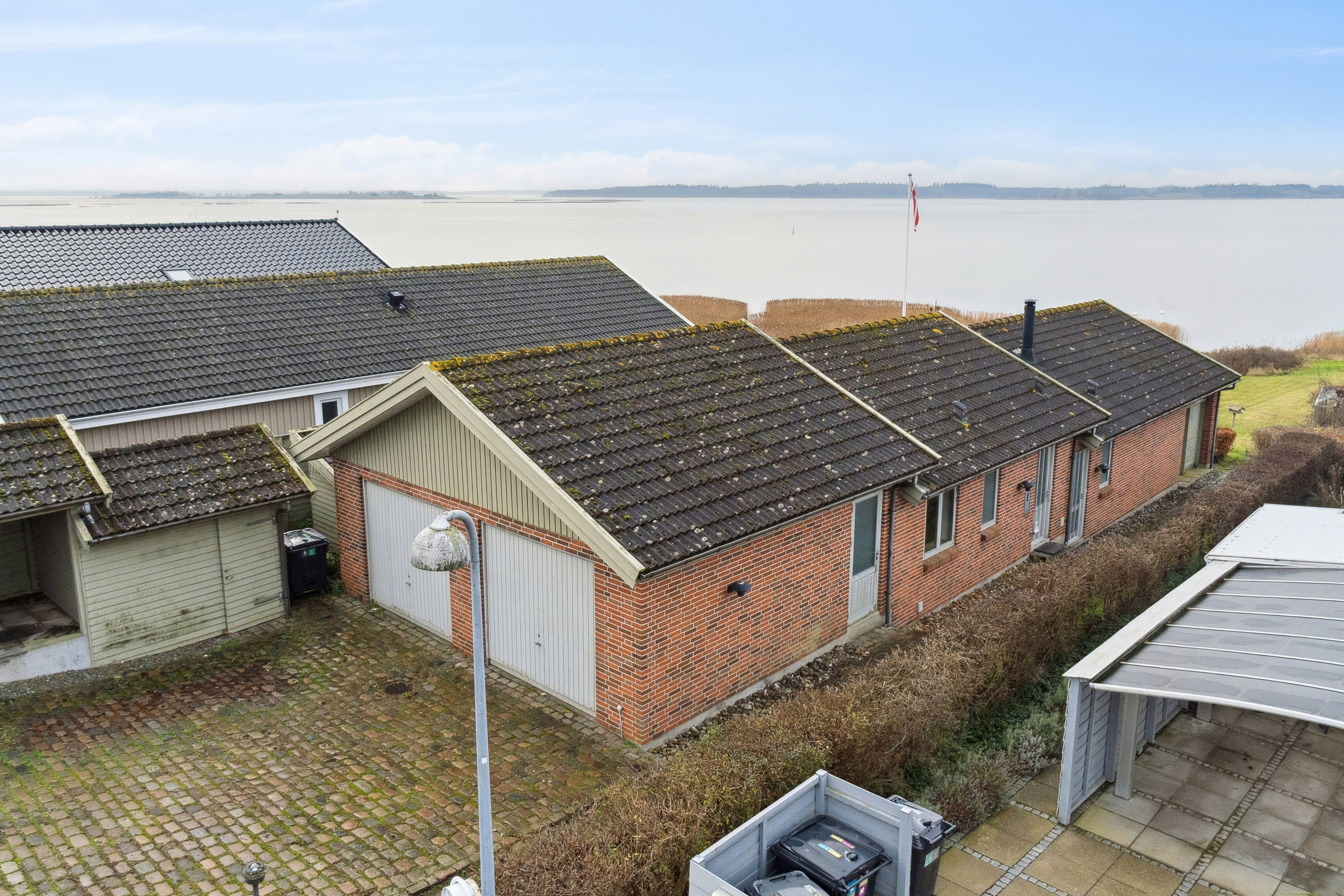 Fremhævet luftfoto billede i fuldskærmstilstand. Billede af Hagenæs 31, 4040 Jyllinge