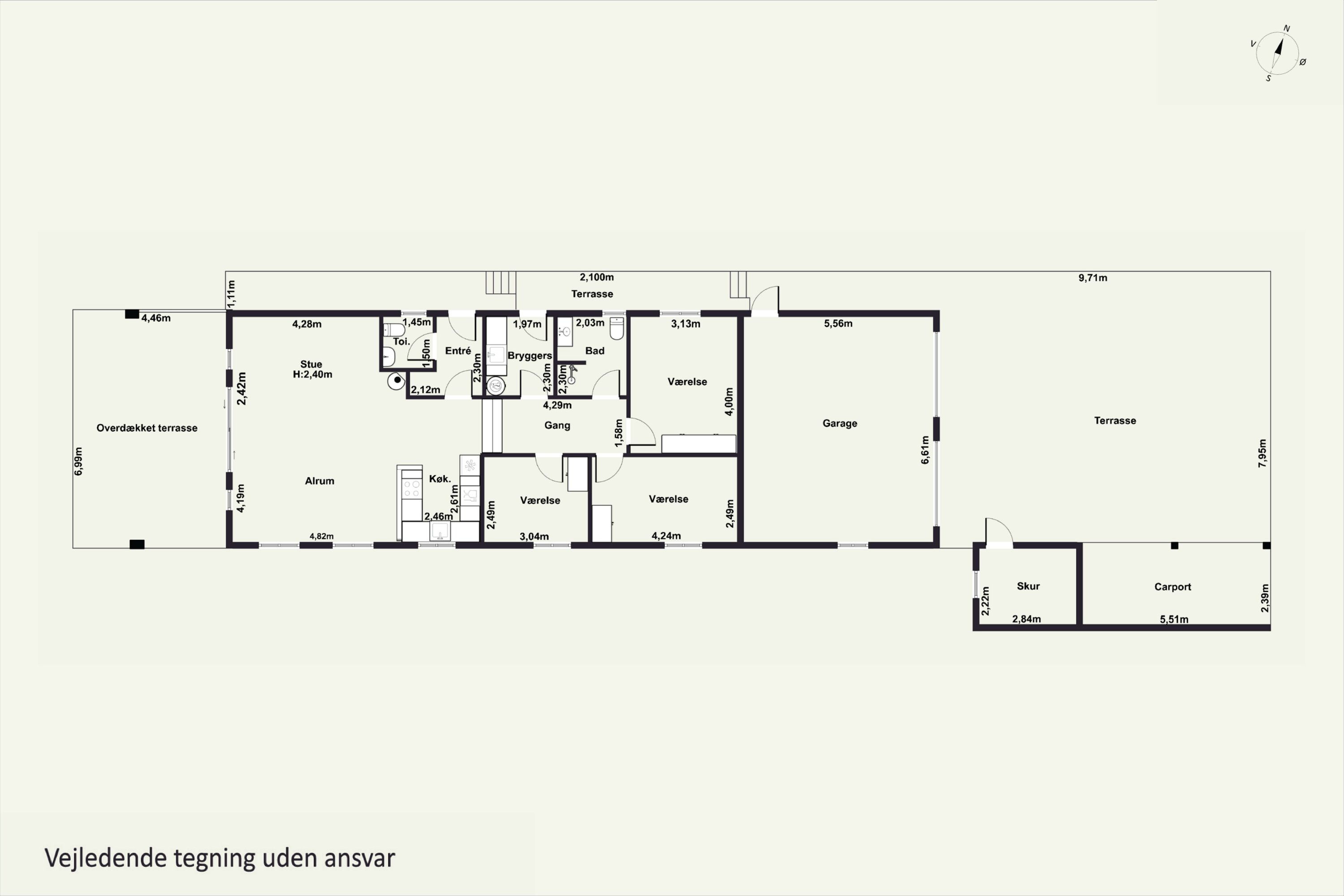 Plantegninger billede af Hagenæs 31, 4040 Jyllinge