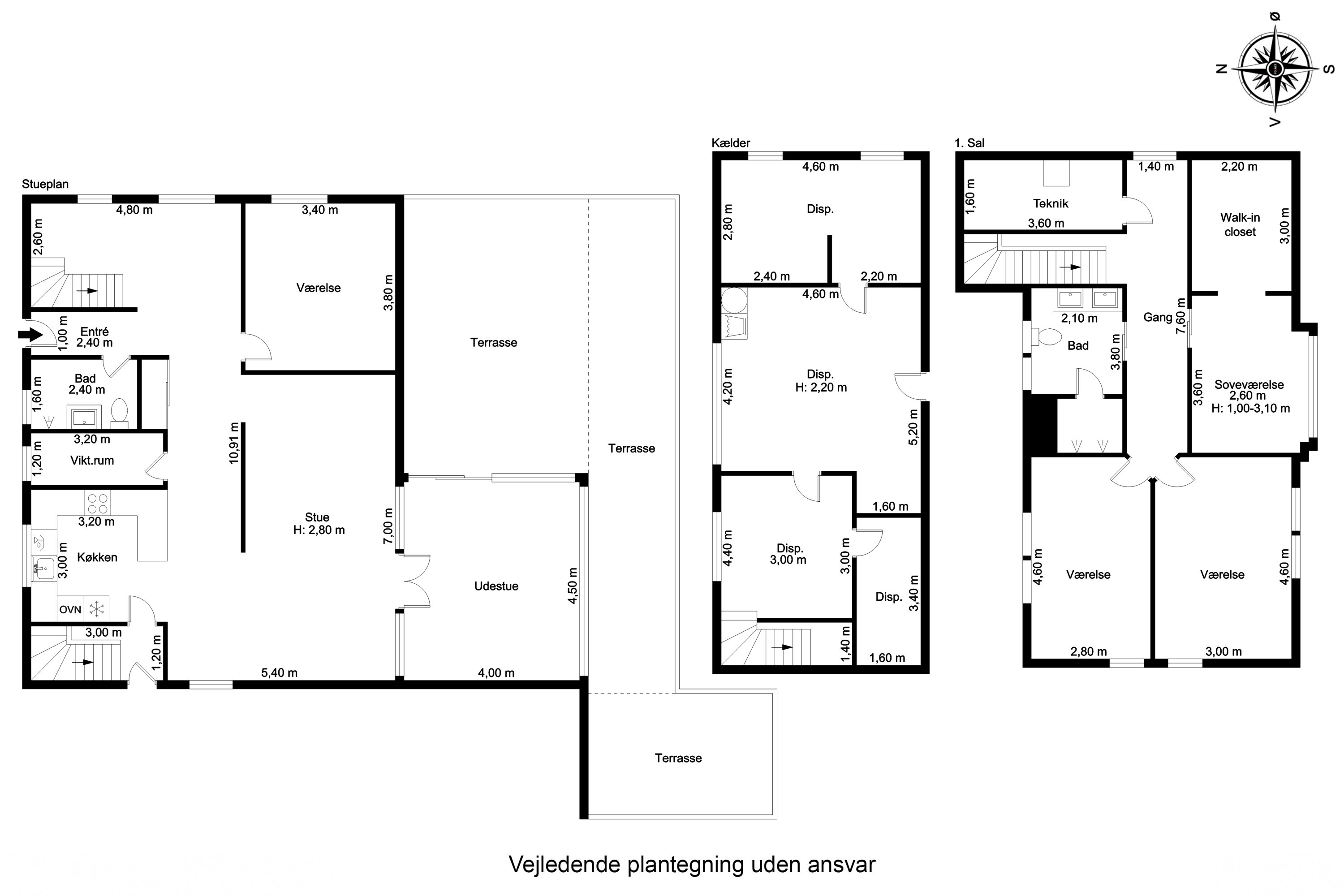 Plantegninger billede af Hvidkløvervej 6, Tarup, 5210 Odense NV