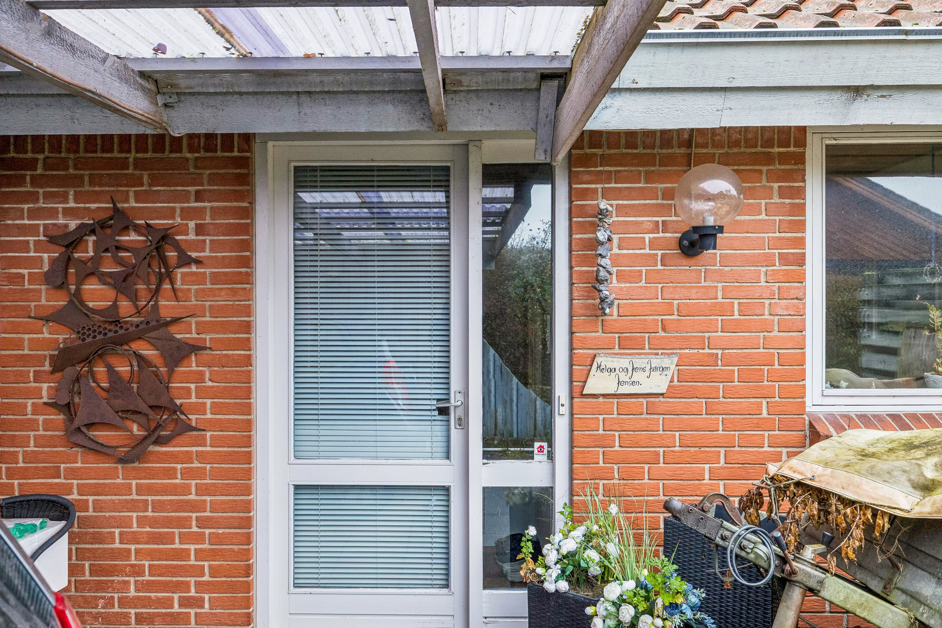 Miniaturebillede 1: indgang. Billede af Løvsangervej 13A, 8660 Skanderborg