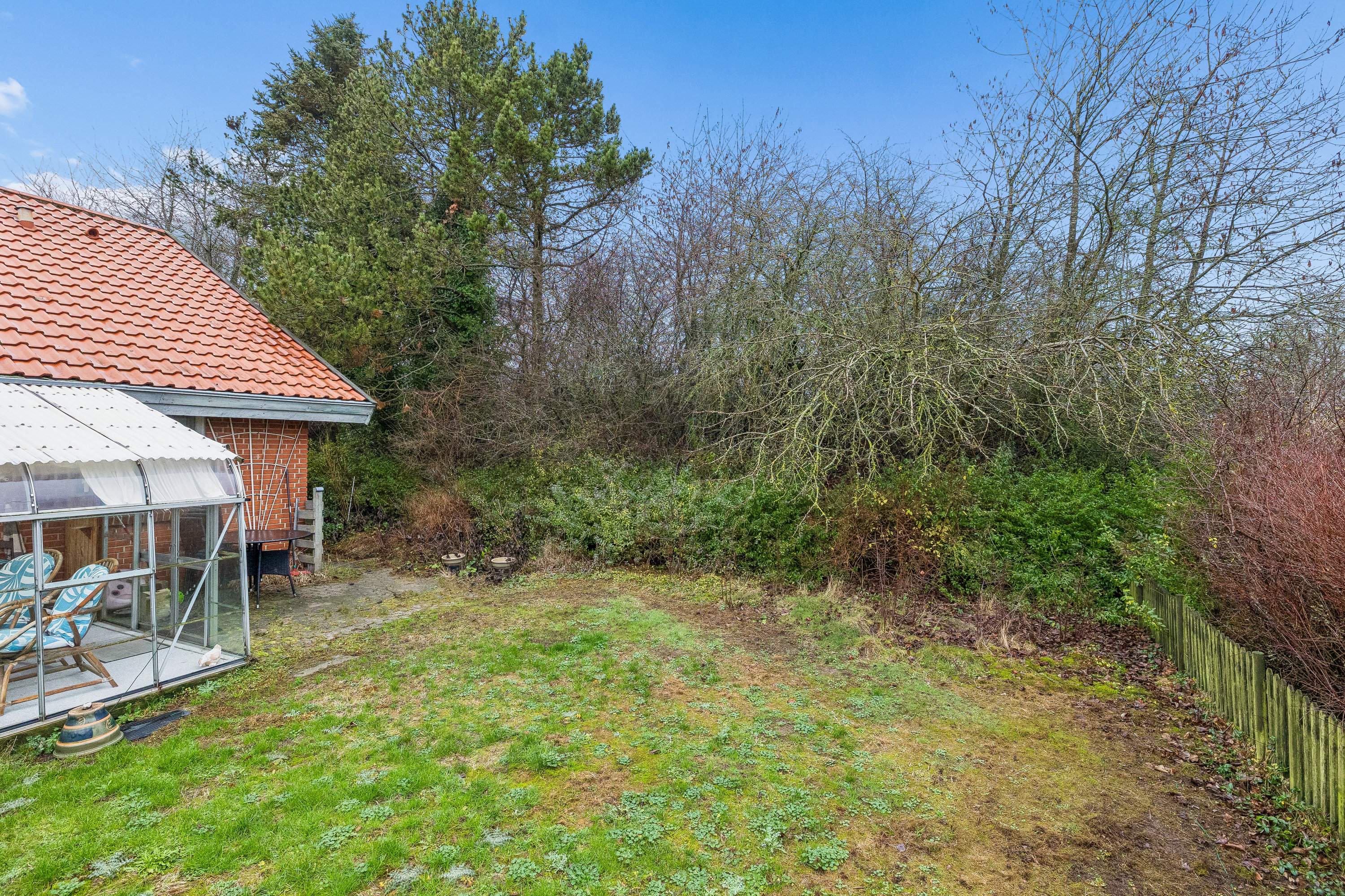 Fremhævet have billede i fuldskærmstilstand. Billede af Løvsangervej 13A, 8660 Skanderborg