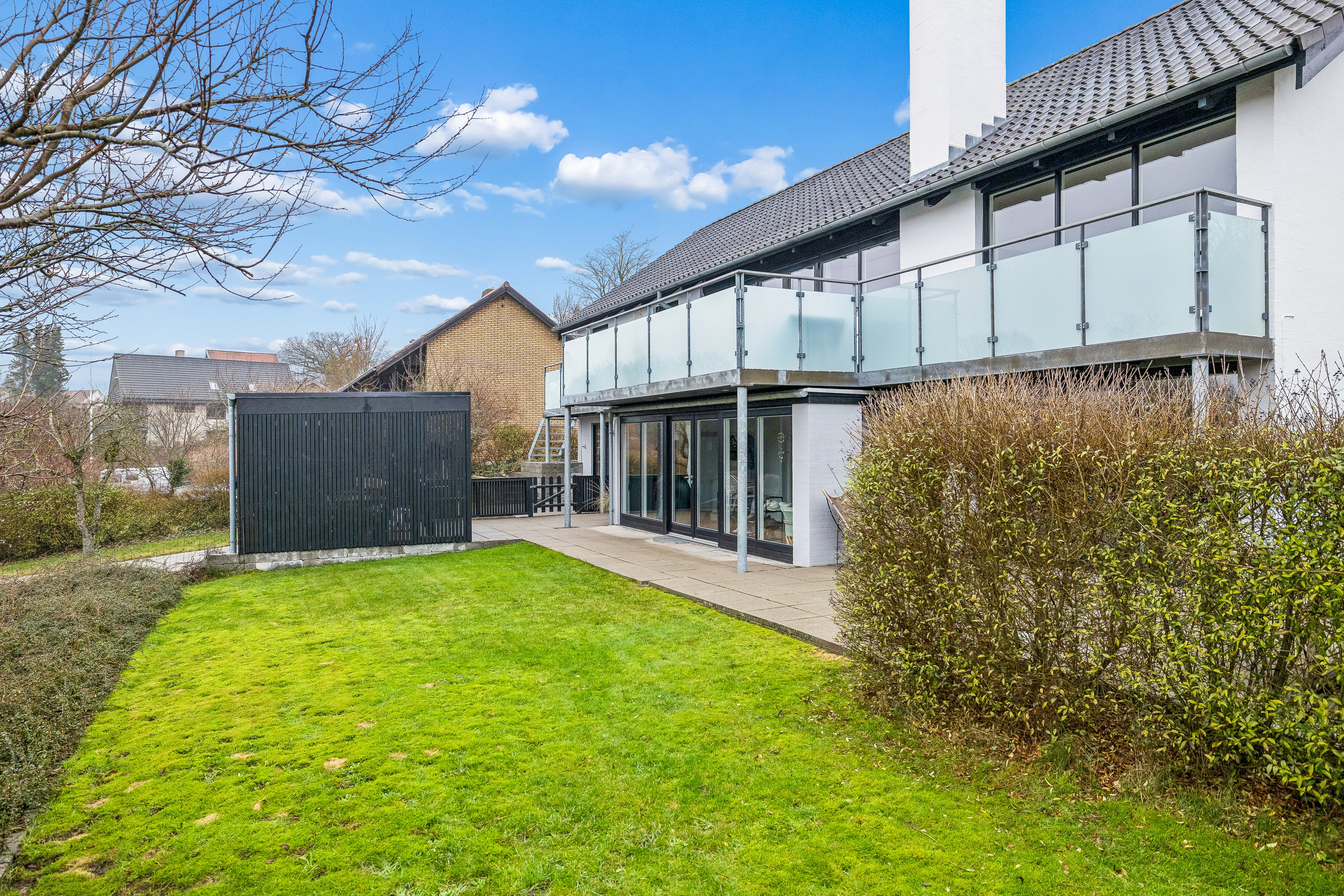 Fremhævet have billede i fuldskærmstilstand. Billede af Svanevænget 4, 8660 Skanderborg