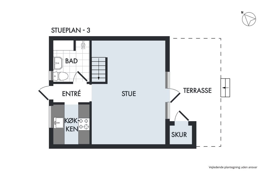 Plantegninger billede af Dyrestien 518K, 4970 Rødby