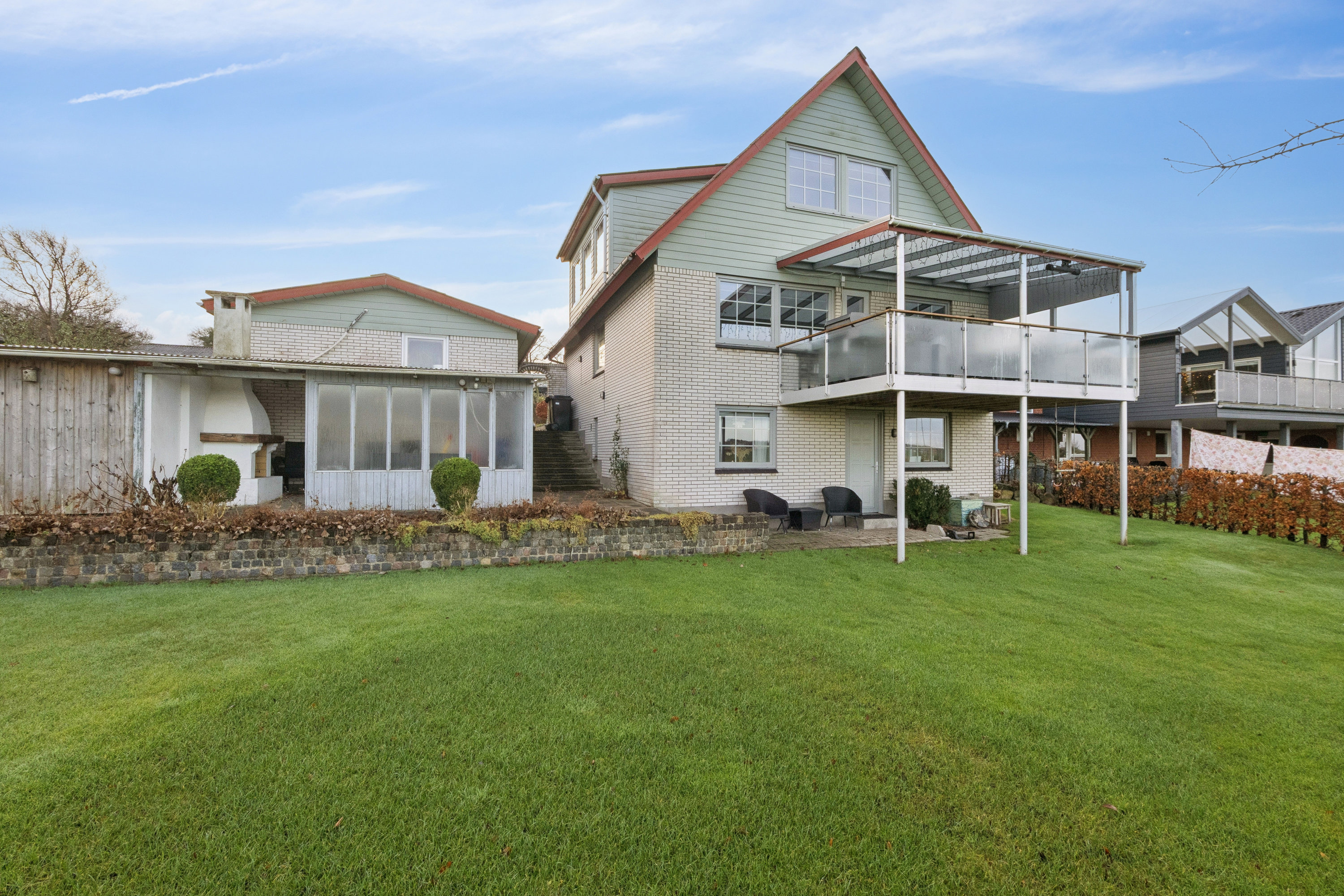 Fremhævet set fra haven billede i fuldskærmstilstand. Billede af Australiavænget 4, Tingstrup, 7700 Thisted