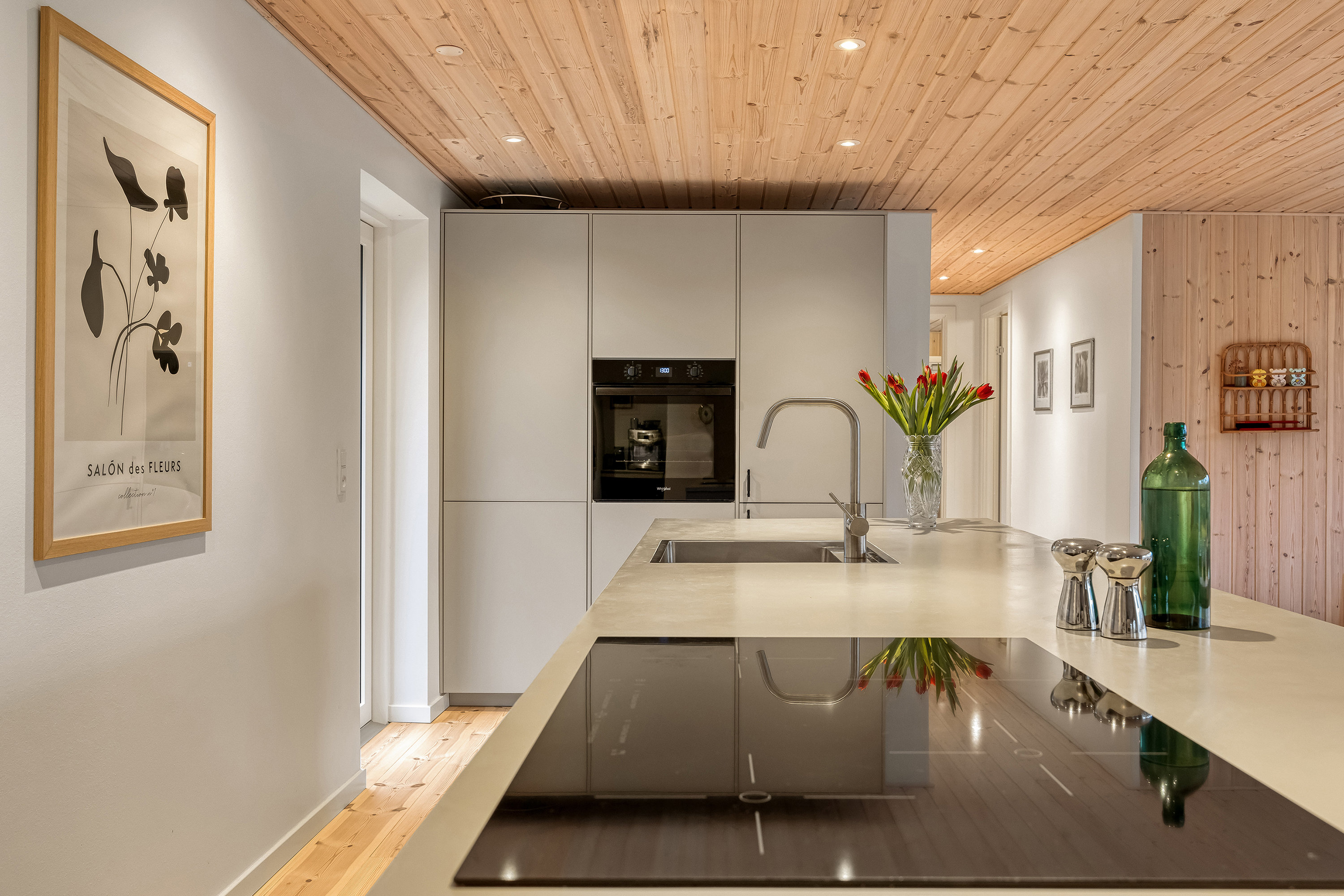 Fremhævet køkken alrum billede i fuldskærmstilstand. Billede af Fyllasvej 7, 3210 Vejby