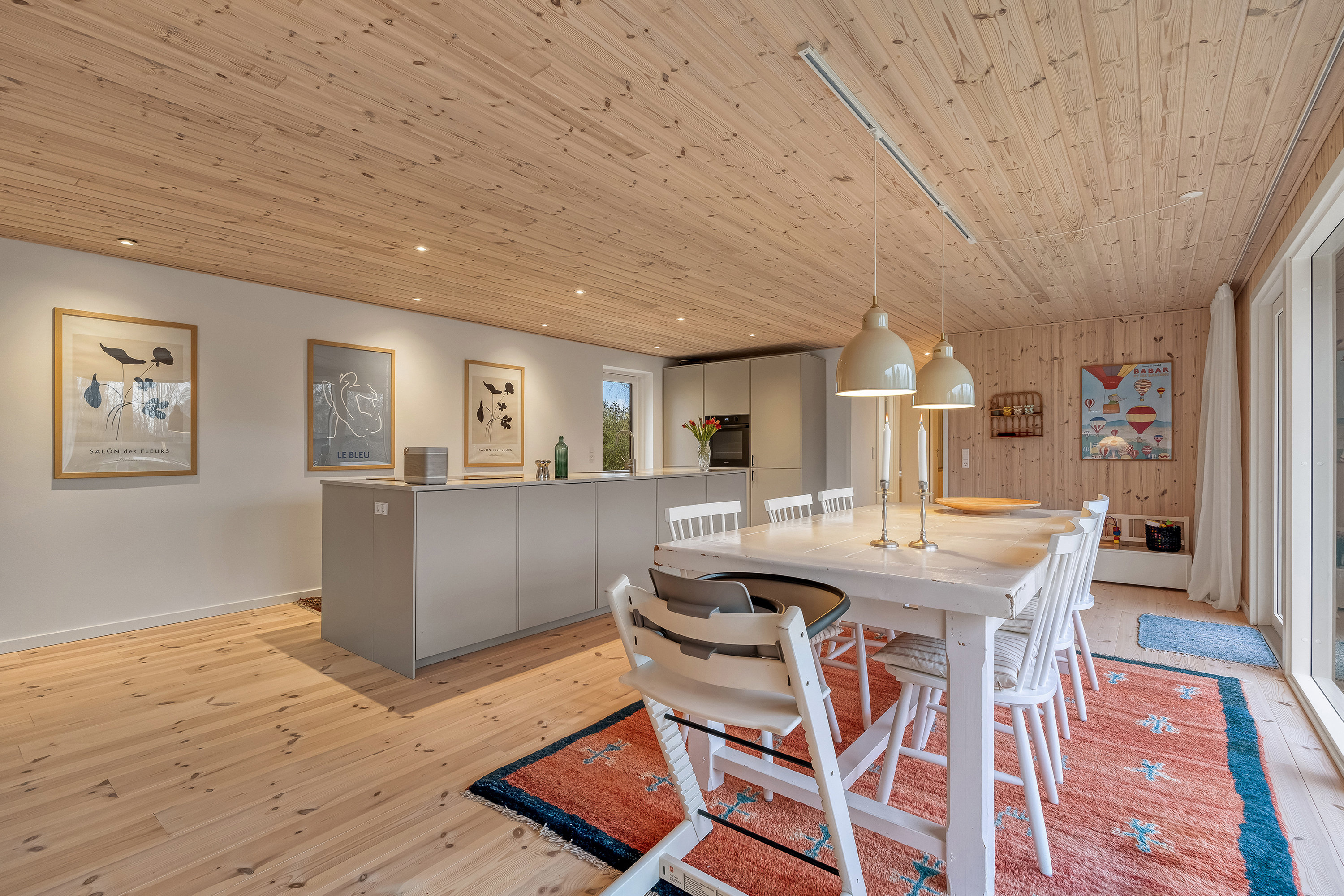 Fremhævet køkken alrum billede i fuldskærmstilstand. Billede af Fyllasvej 7, 3210 Vejby