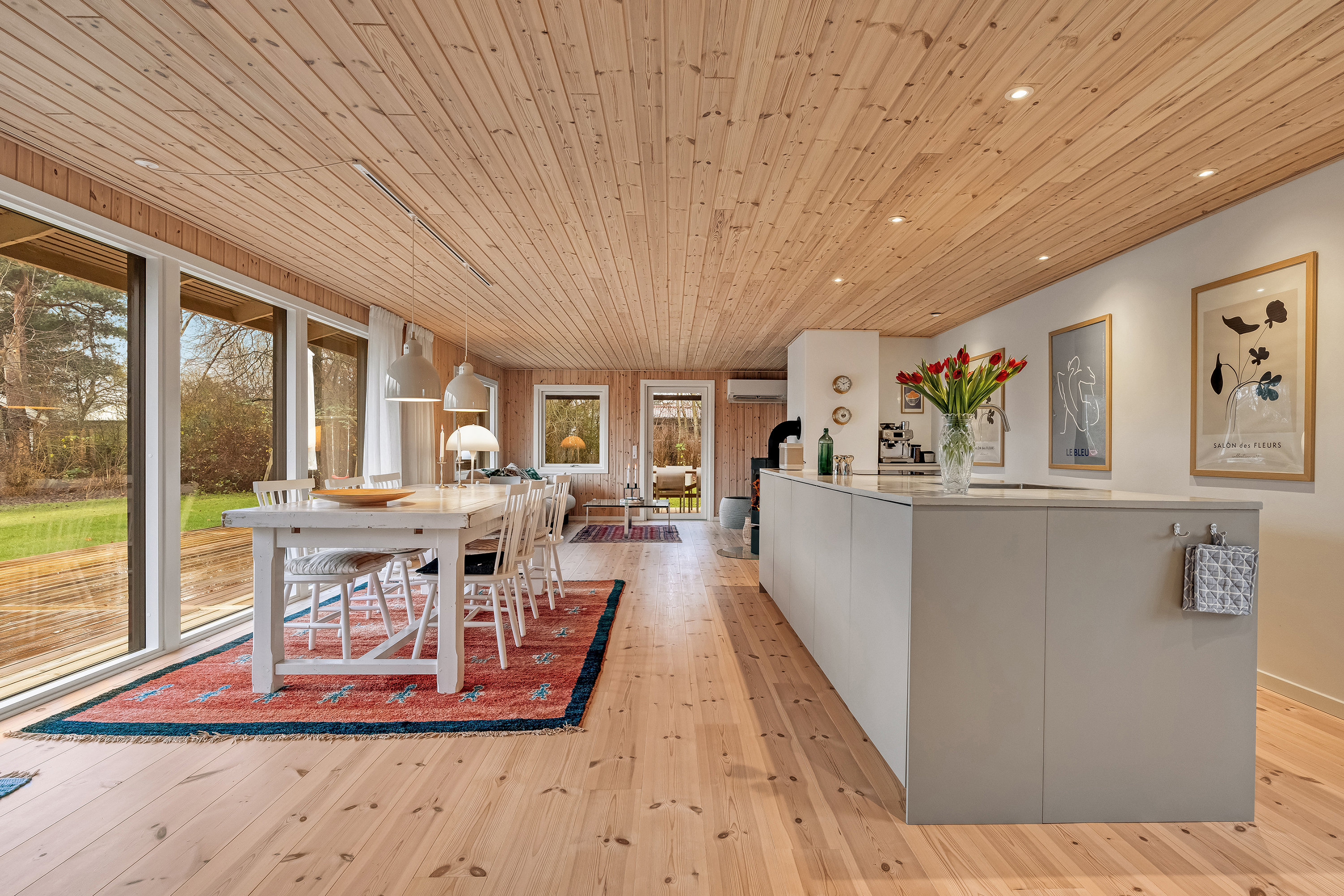 Fremhævet køkken alrum billede i fuldskærmstilstand. Billede af Fyllasvej 7, 3210 Vejby