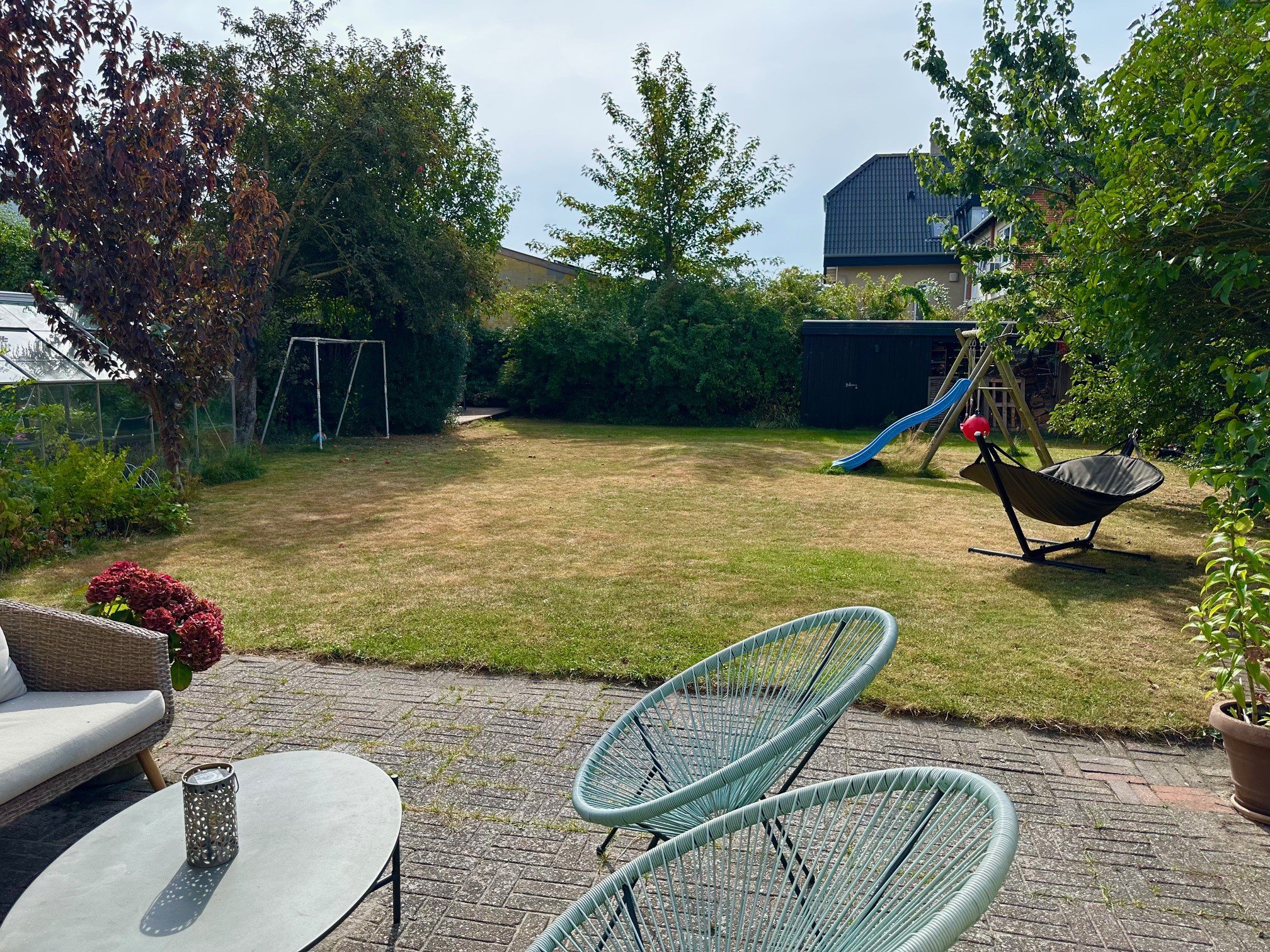 Fremhævet set fra haven billede i fuldskærmstilstand. Billede af Ceylonvej 32, 2300 København S