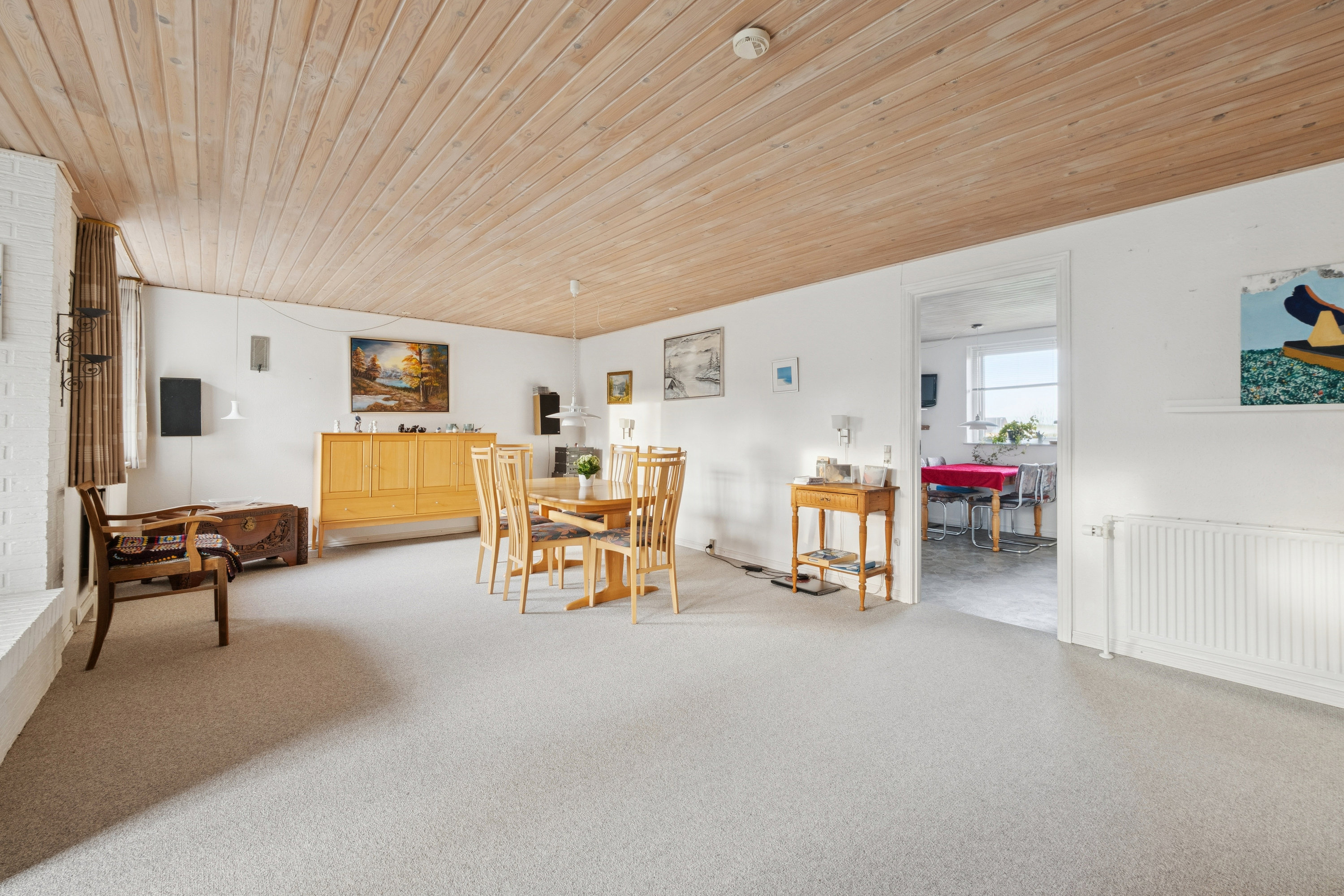 Fremhævet stue billede i fuldskærmstilstand. Billede af Frydebovej 4, Nors, 7700 Thisted