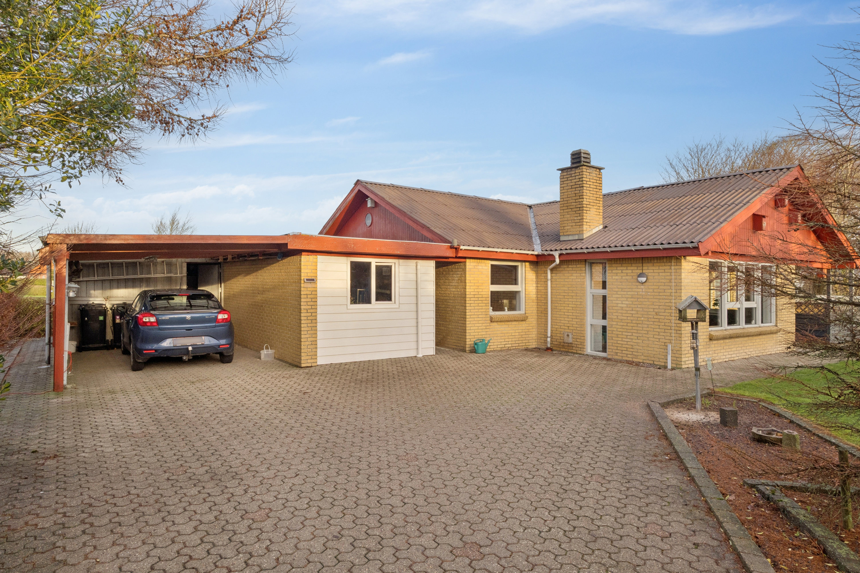 Fremhævet set fra vejen billede i fuldskærmstilstand. Billede af Frydebovej 4, Nors, 7700 Thisted