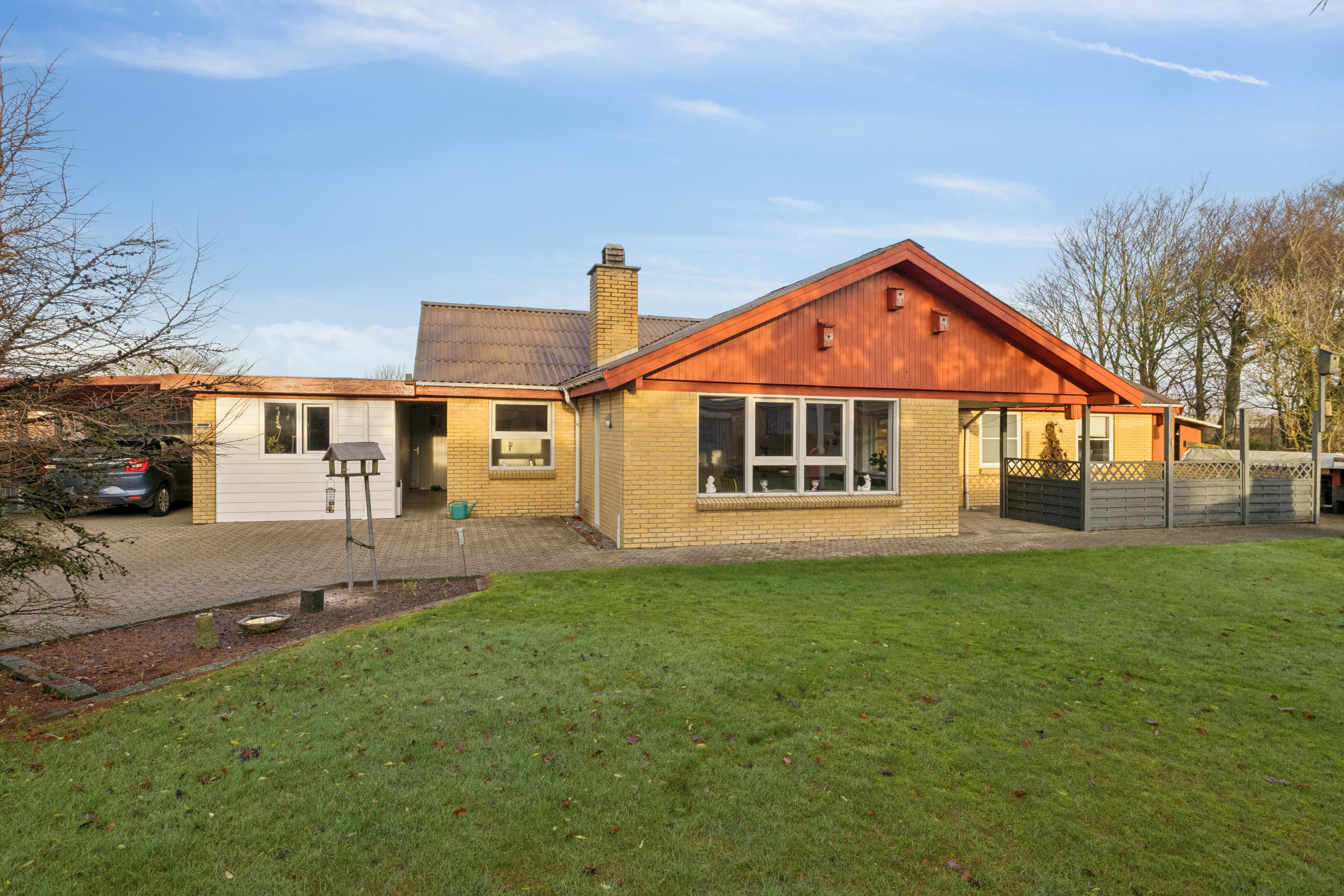 Villa: Set fra vejen på Frydebovej 4, Nors, 7700 Thisted