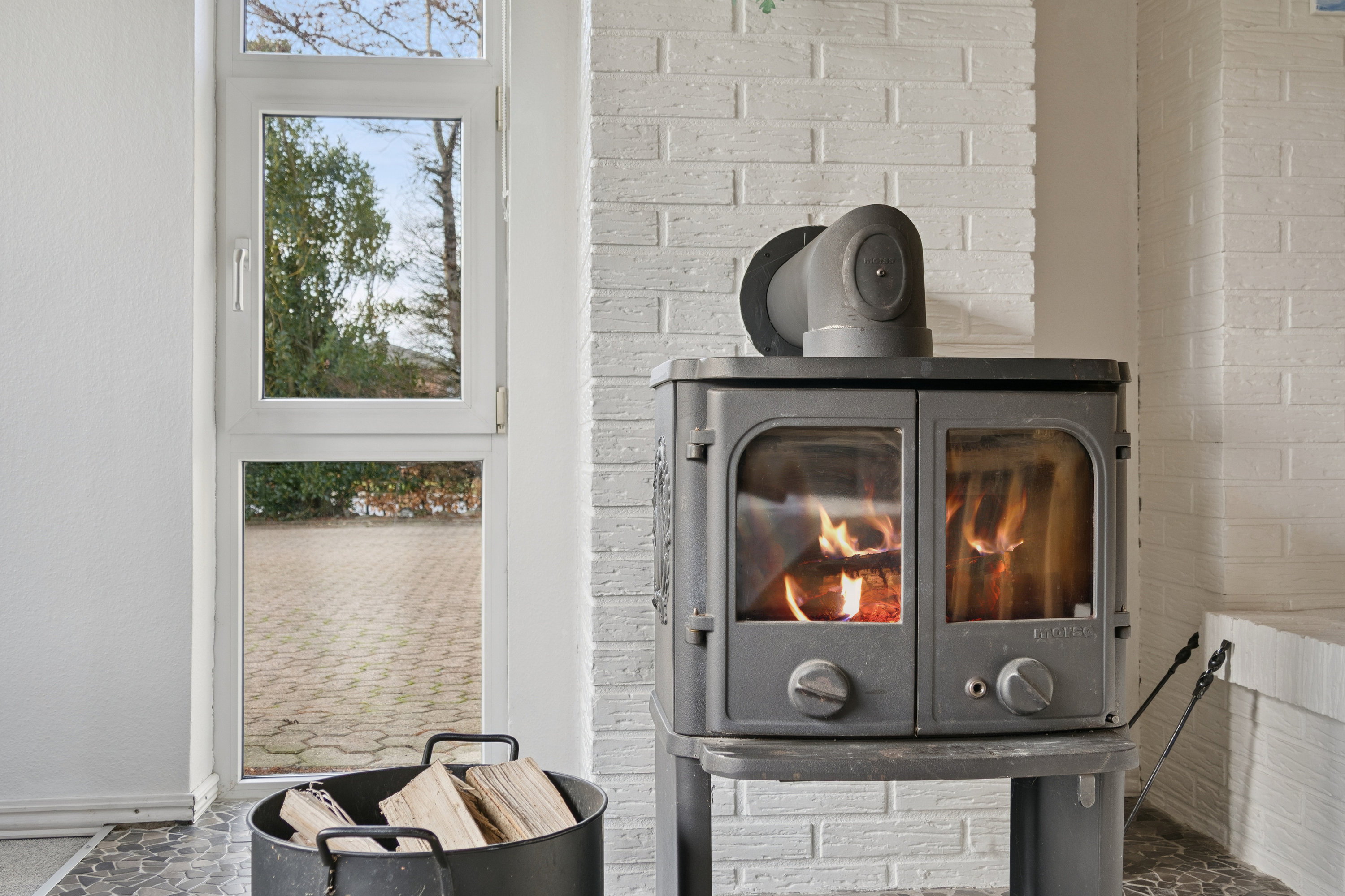 Fremhævet stue billede i fuldskærmstilstand. Billede af Frydebovej 4, Nors, 7700 Thisted