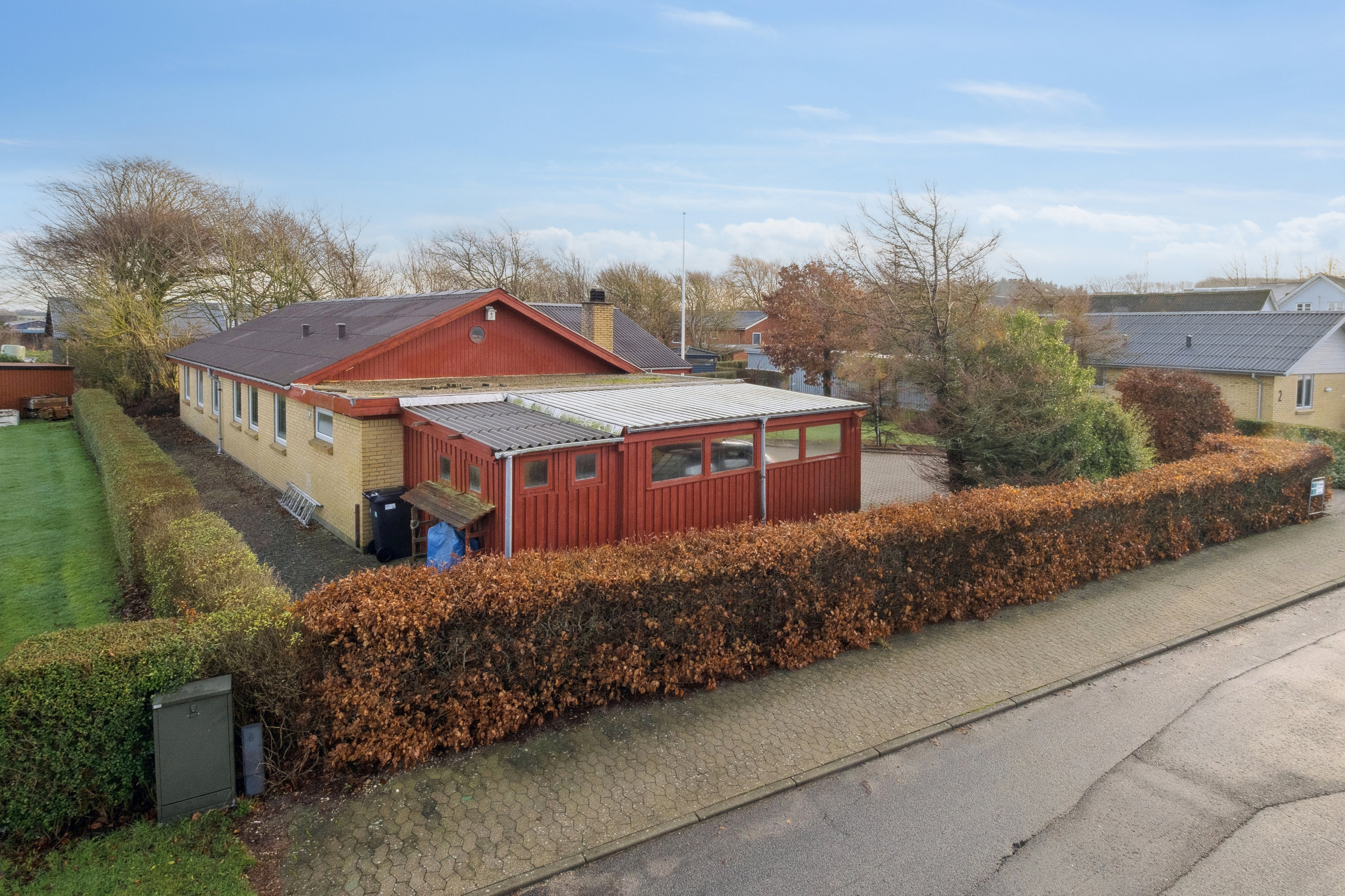 Fremhævet set fra vejen billede i fuldskærmstilstand. Billede af Frydebovej 4, Nors, 7700 Thisted