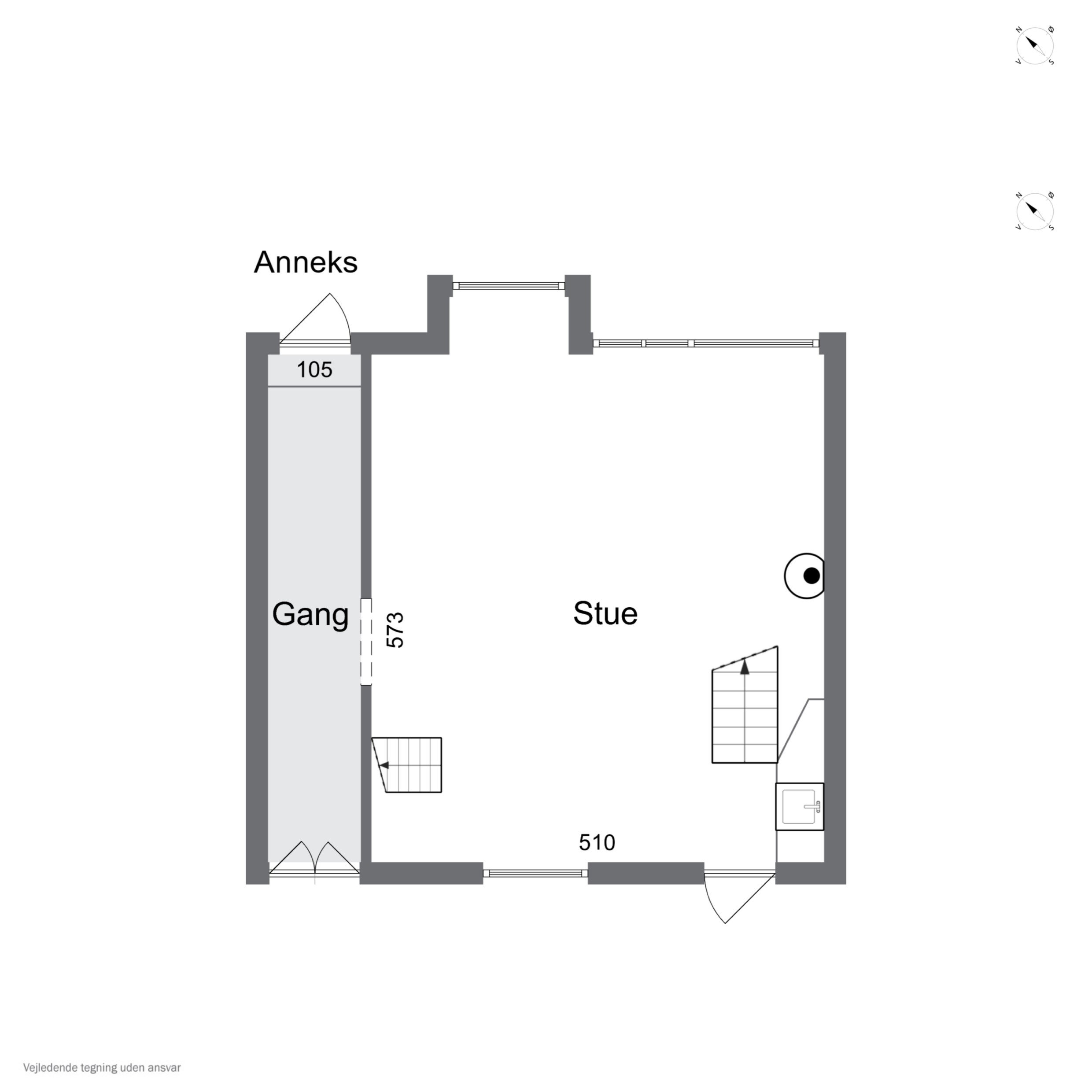 Plantegninger billede af Bredgade 9, 4000 Roskilde