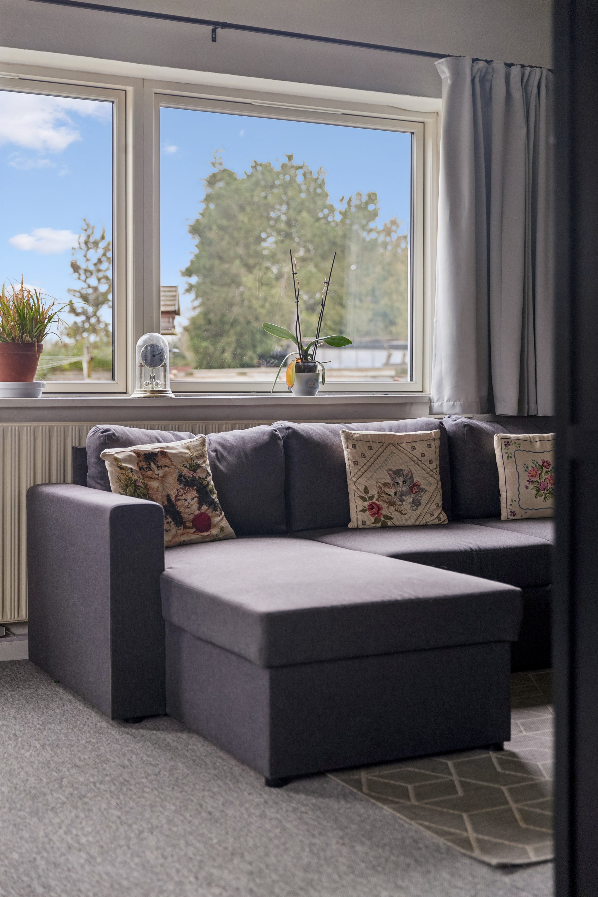 Fremhævet terrasse billede i fuldskærmstilstand. Billede af Granvej 25, 3060 Espergærde