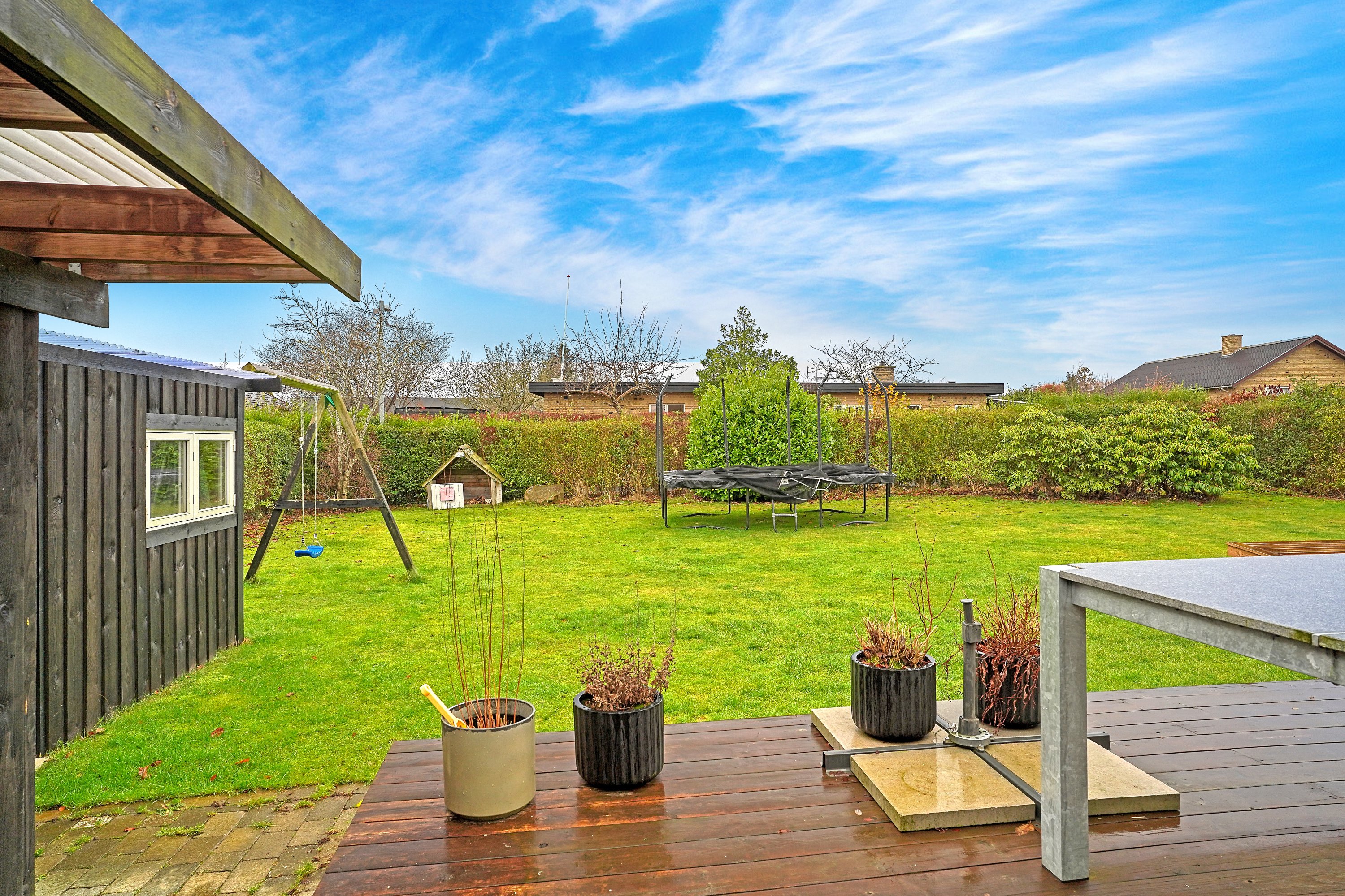 Fremhævet have billede i fuldskærmstilstand. Billede af Falkevang 18, 3450 Allerød