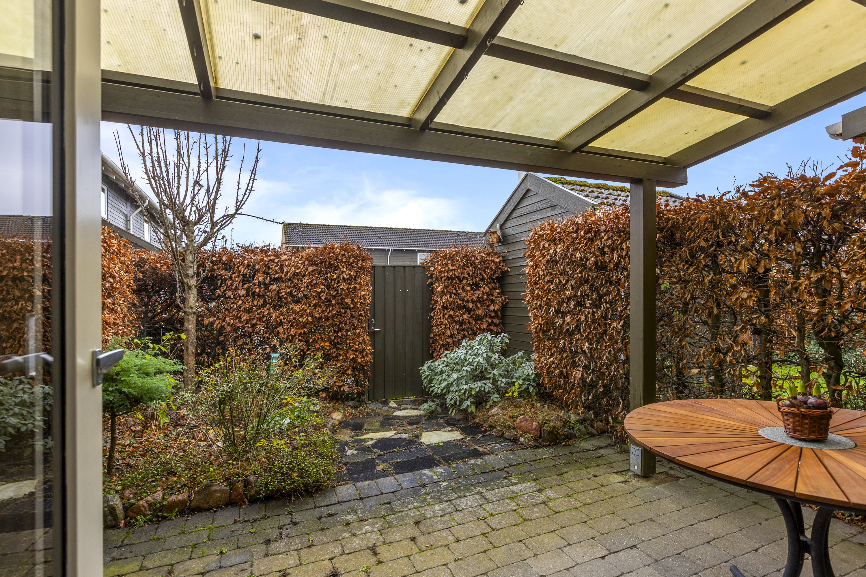 Fremhævet terrasse billede i fuldskærmstilstand. Billede af Bakkevænget 12, 4180 Sorø