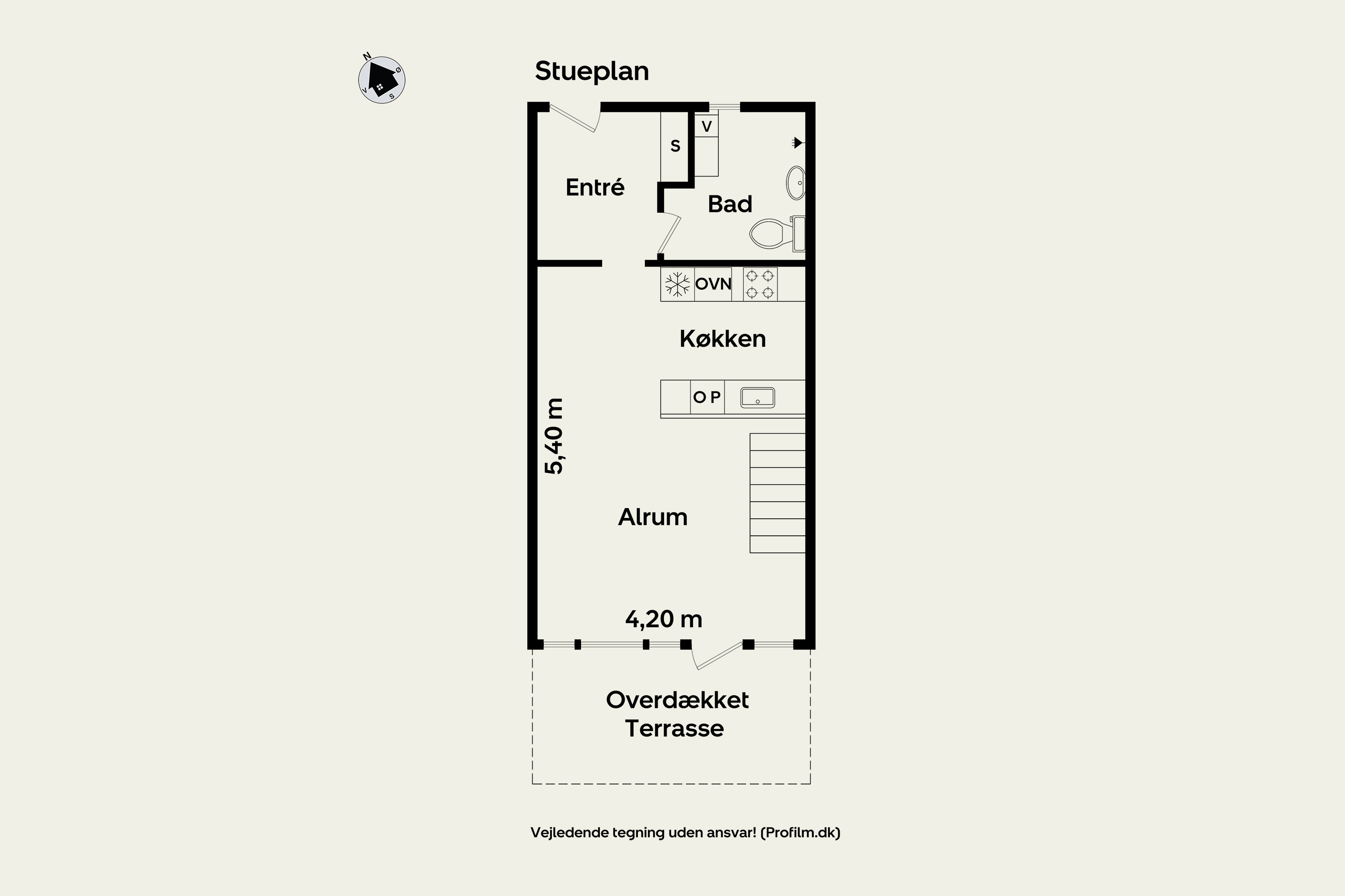 Plantegninger billede af Bakkevænget 12, 4180 Sorø