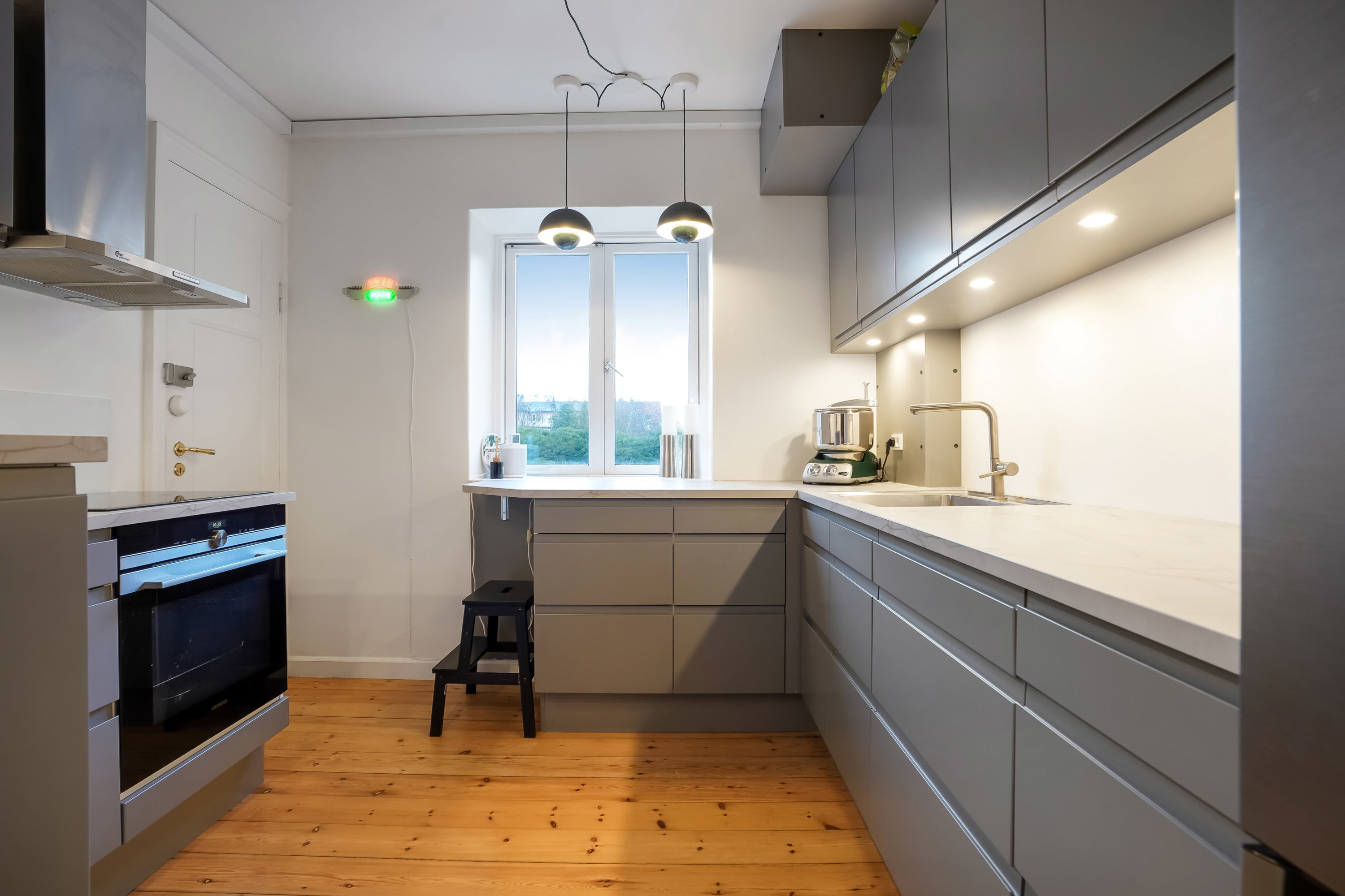 Fremhævet køkken billede i fuldskærmstilstand. Billede af Reventlowsvej 54, 2. th., 5000 Odense C