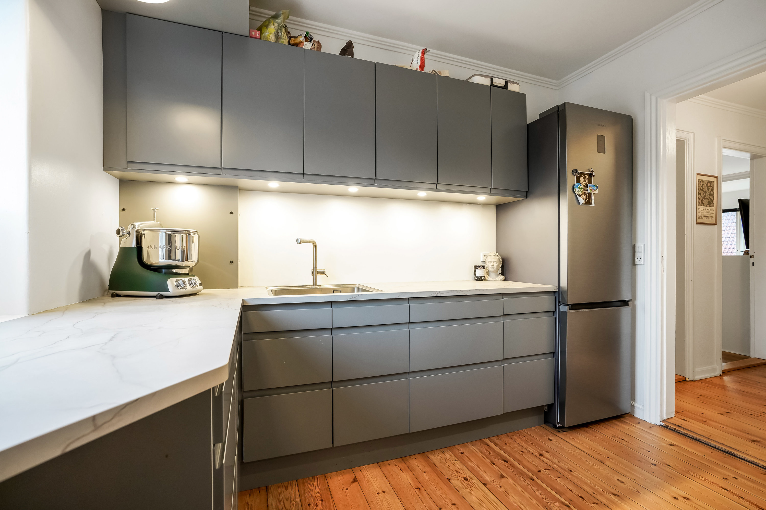 Fremhævet køkken billede i fuldskærmstilstand. Billede af Reventlowsvej 54, 2. th., 5000 Odense C