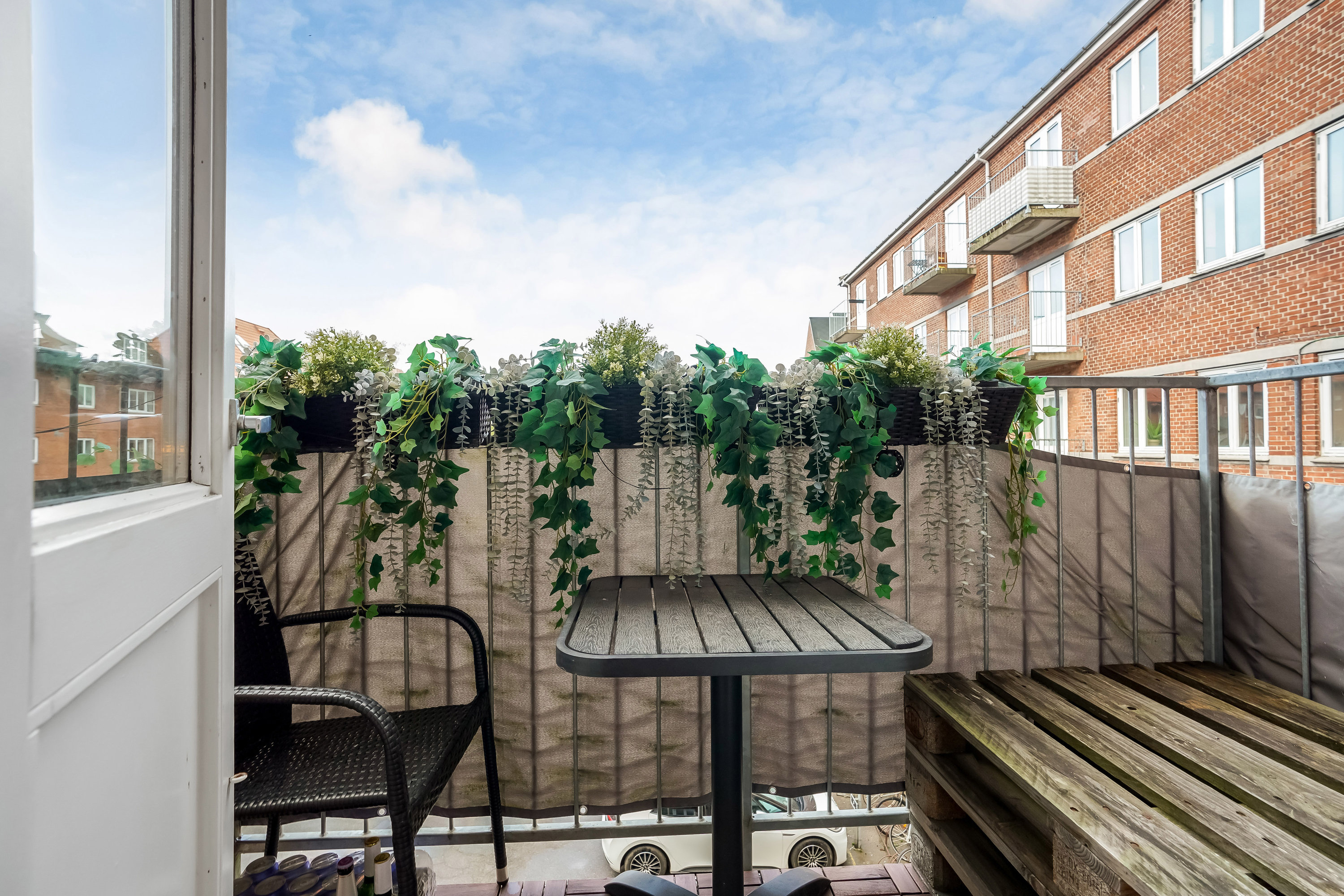 Fremhævet terrasse billede i fuldskærmstilstand. Billede af Reventlowsvej 54, 2. th., 5000 Odense C