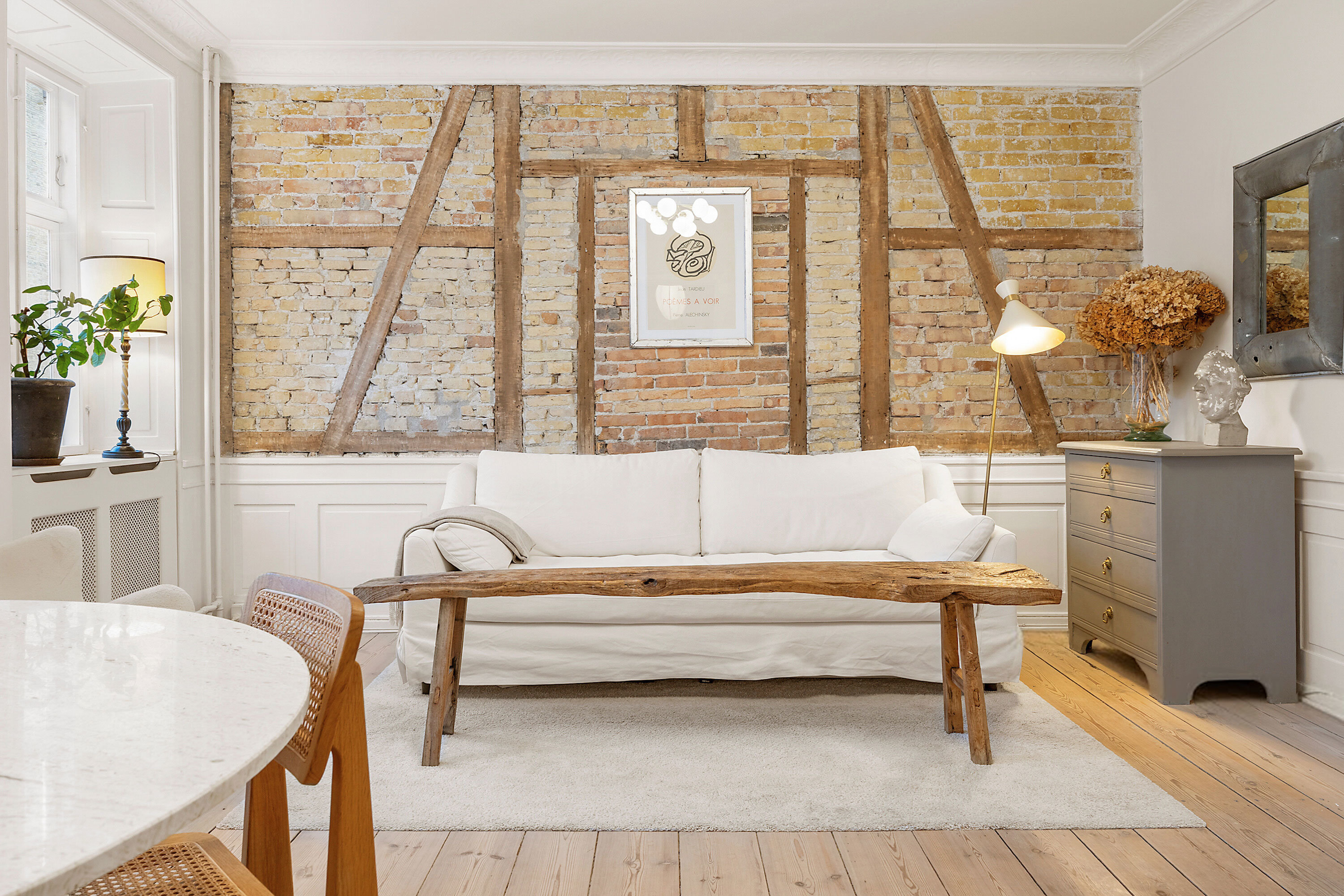 Fremhævet stue billede i fuldskærmstilstand. Billede af Fredericiagade 36, 2. tv., 1310 København K