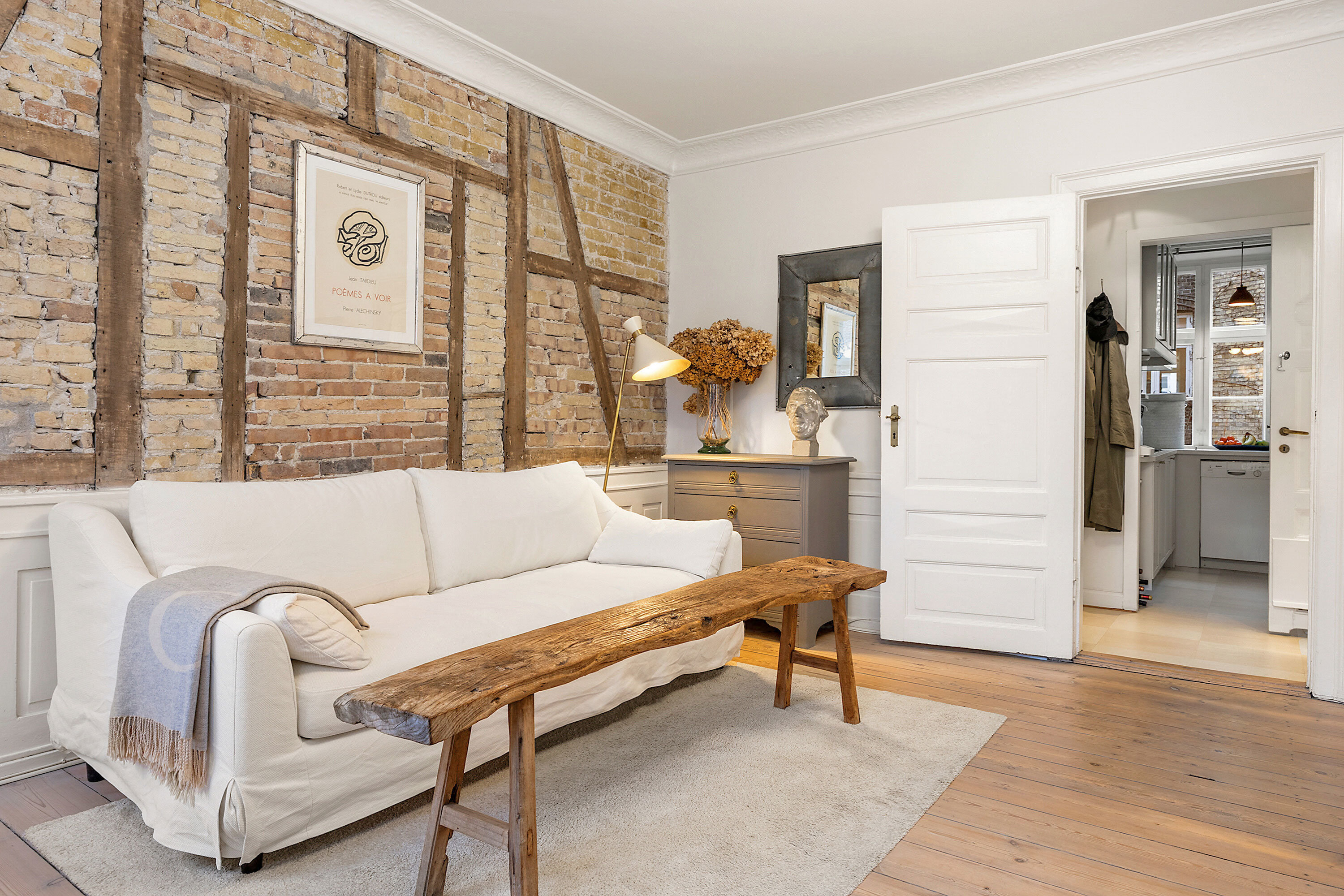 Fremhævet stue billede i fuldskærmstilstand. Billede af Fredericiagade 36, 2. tv., 1310 København K