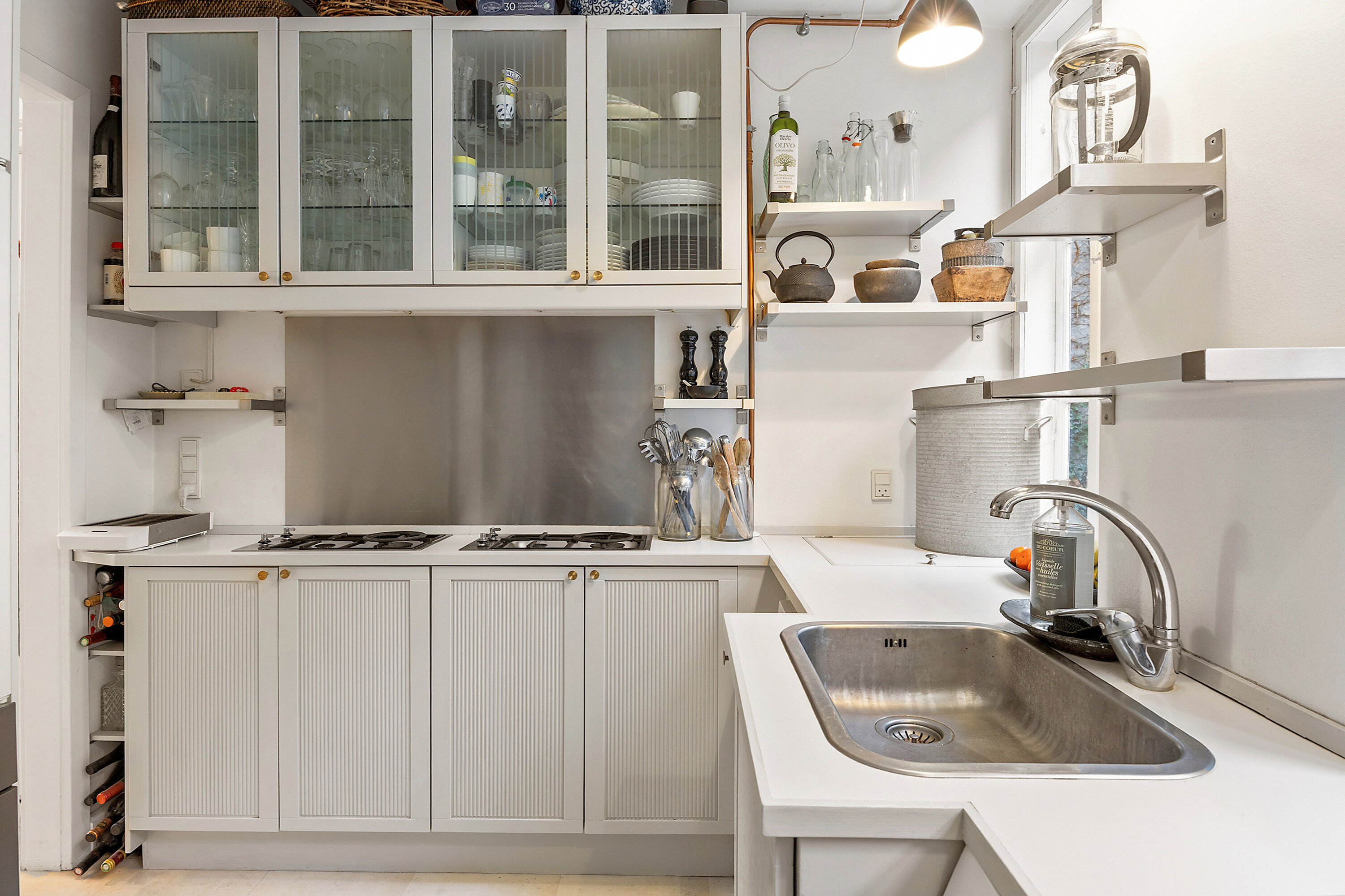 Fremhævet køkken billede i fuldskærmstilstand. Billede af Fredericiagade 36, 2. tv., 1310 København K